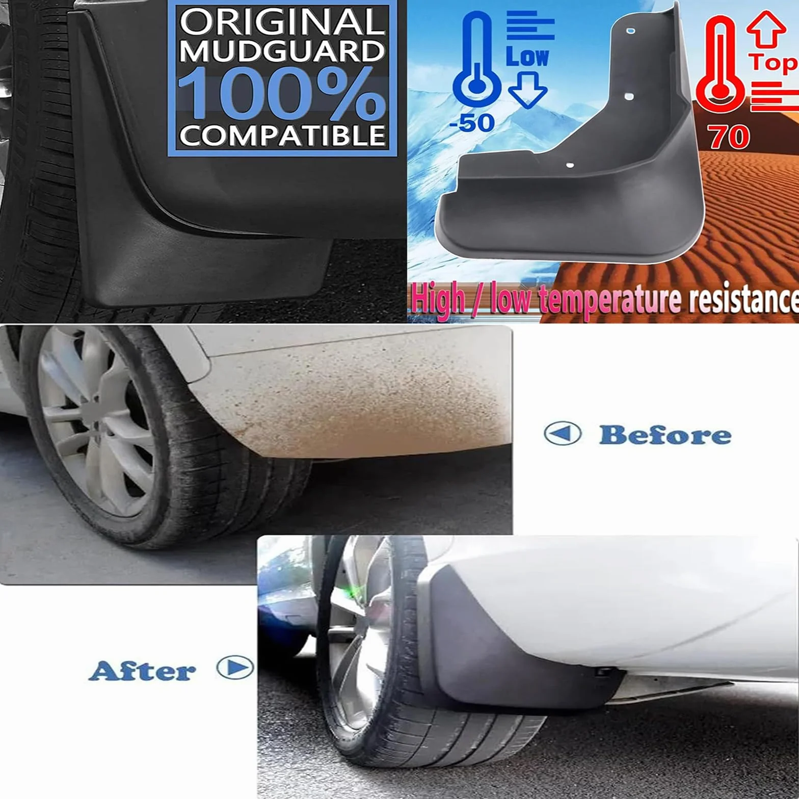 Samochodowe błotniki do Volvo XC60 2010-2024 przedni zestaw błotników tylnych koła opony nadkola błotniki 4-PC pełna ochrona akcesoria samochodowe,Prezenty 1 Car Wash Towel,2010~2013