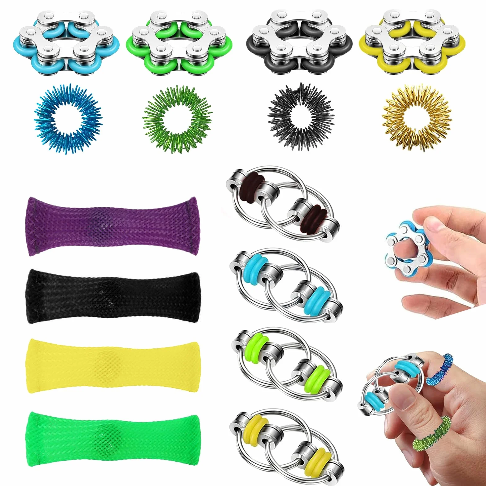 Zestaw zabawek fidget Toys, 16 sztuk