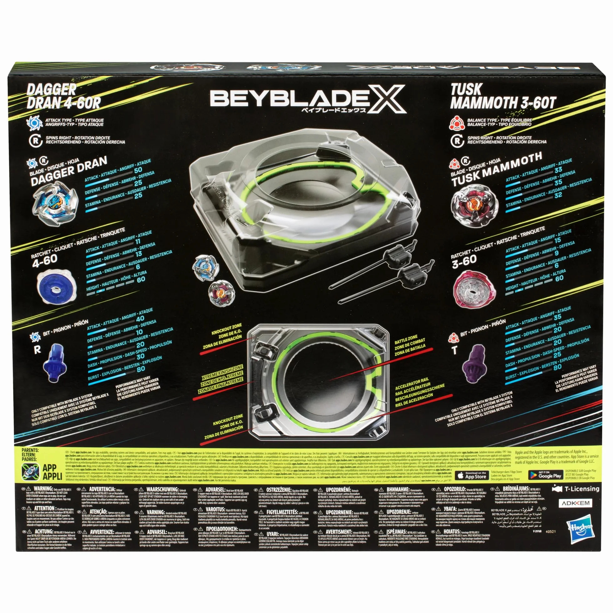 Hasbro Zestaw bitewny Xtreme Beyblade X