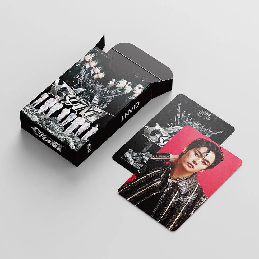 Stray Kids Lomo kartki 54 szt., Kpop Stray Kids Photocard, Lomo Cards, Stray Kids Giant Nowy Album Card Stray Kids Karty Kpop StrayKids fotokartki
