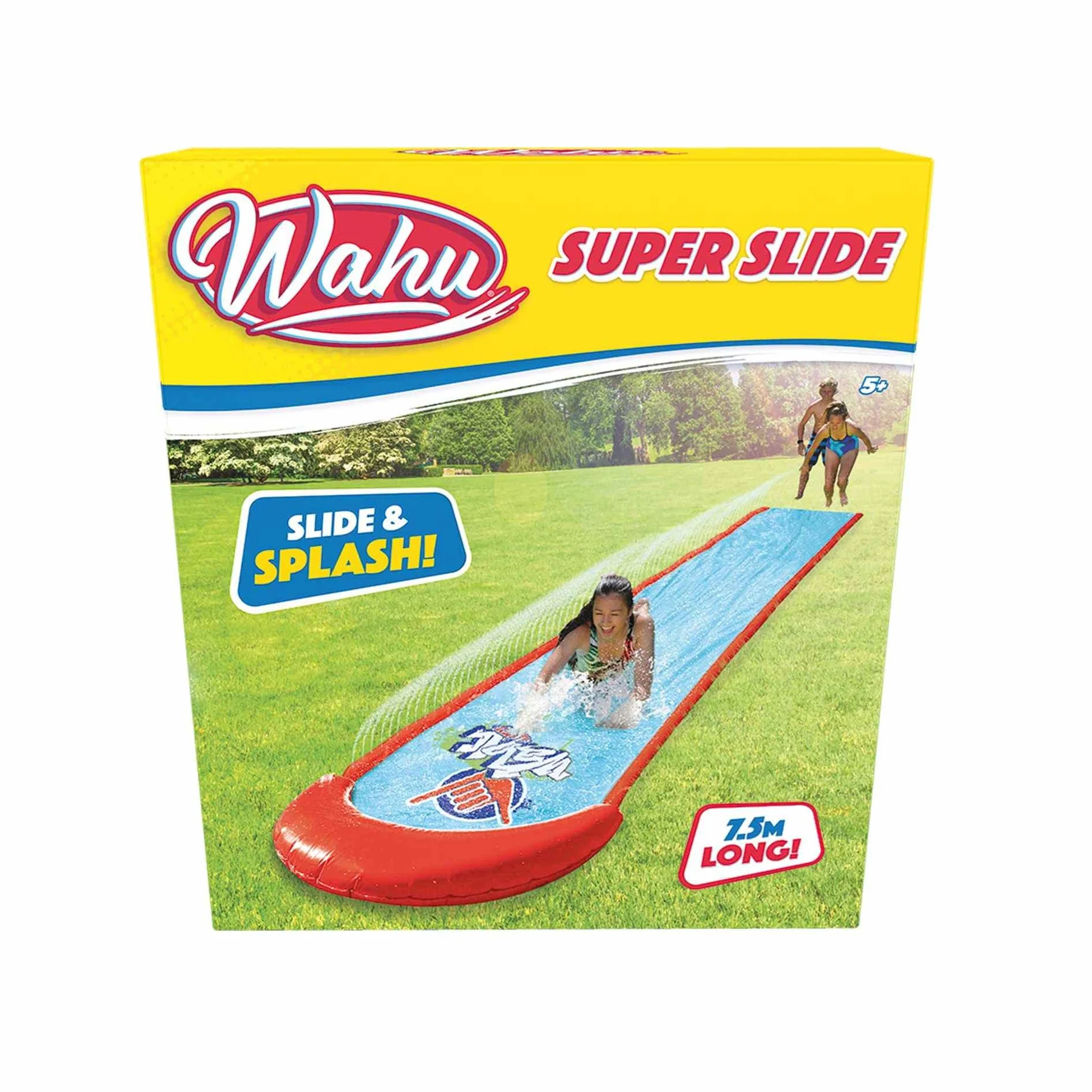 Goliath Super Slide Wahu Zjeżdżalnia Wodna, Czerwony/Niebieski, Od 5 Lat