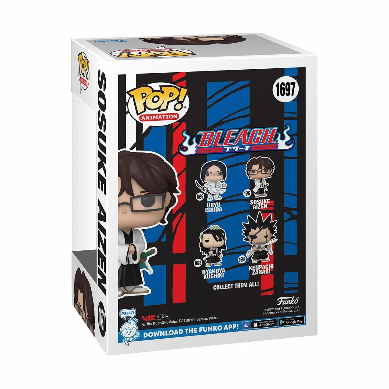 Funko POP! Animation: BLEACH - Aizen Sousuke - Bleach - Kolekcjonerska figurka winylowa - Pomysł na prezent - Oficjalny towar - Zabawki dla dzieci i dorosłych - Fani anime