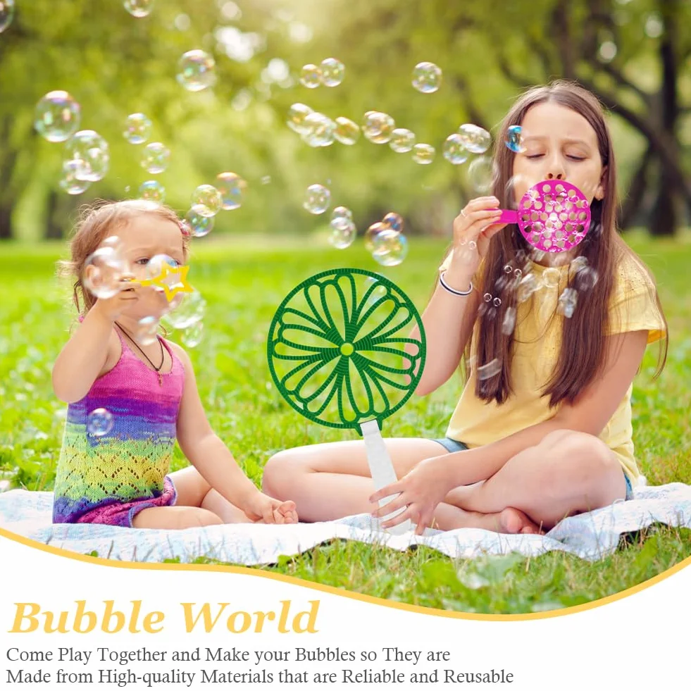 OSDUE 31PCS Bubble DmdanieZestaw Mydła Bąbelkowe Dla Dzieci, Kreatywny Bubble Kit, Odpowiedni Do Zajęć Na Świeżym Powietrzu, Przyjęcia Urodzinowe, Gry Dziecięce