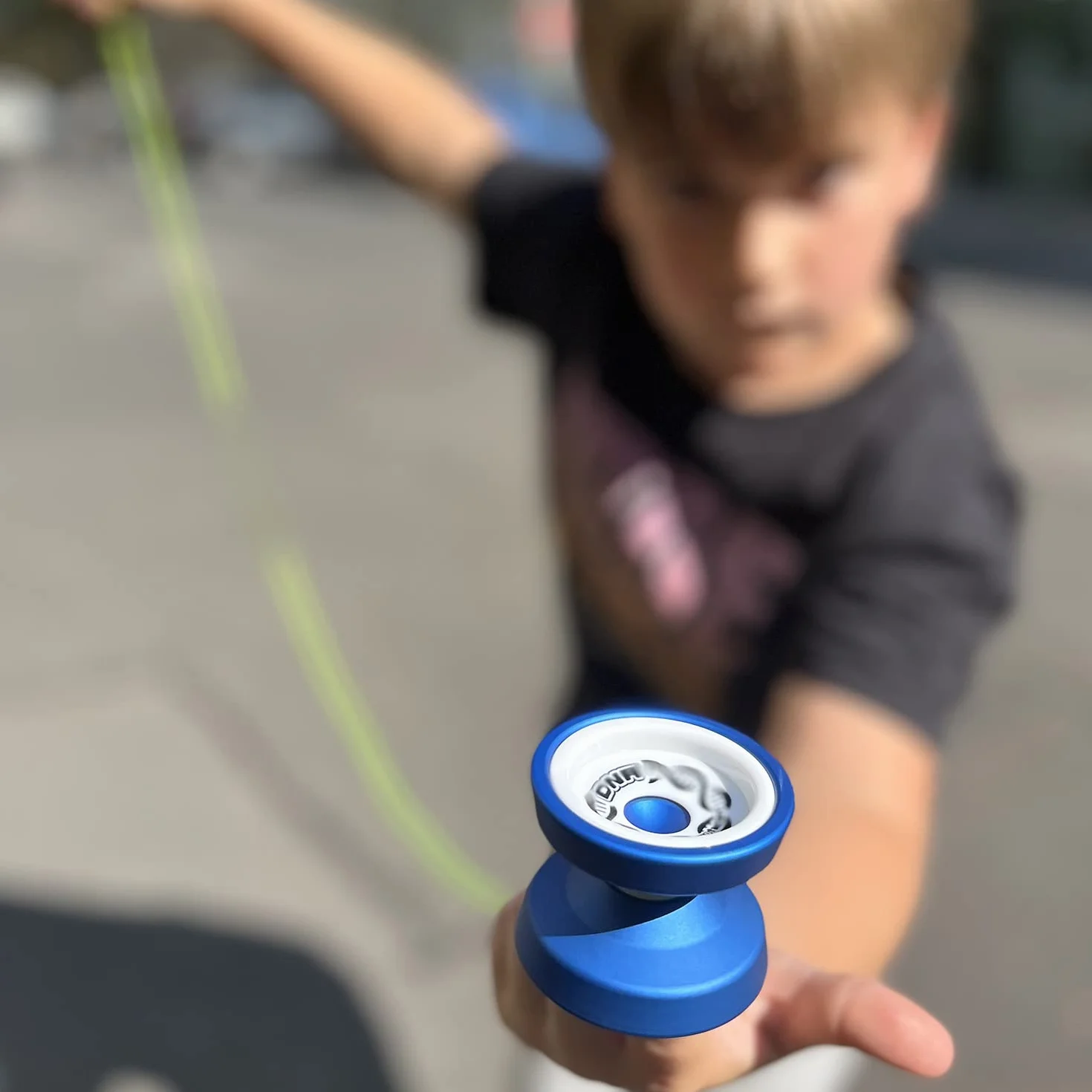 YoyoFactory DNA Yo-Yo - Black White (Metal Yoyo, String, Ball-Bearing & Instructions Included)