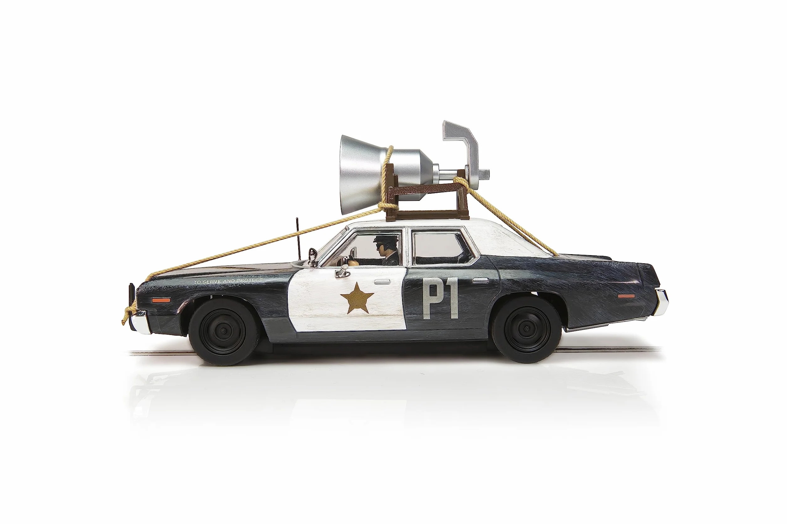 Scalextric C4322 Blues Brothers Dodge Monaco - Bluesmobile. Film i TV Slot Car, niebieski