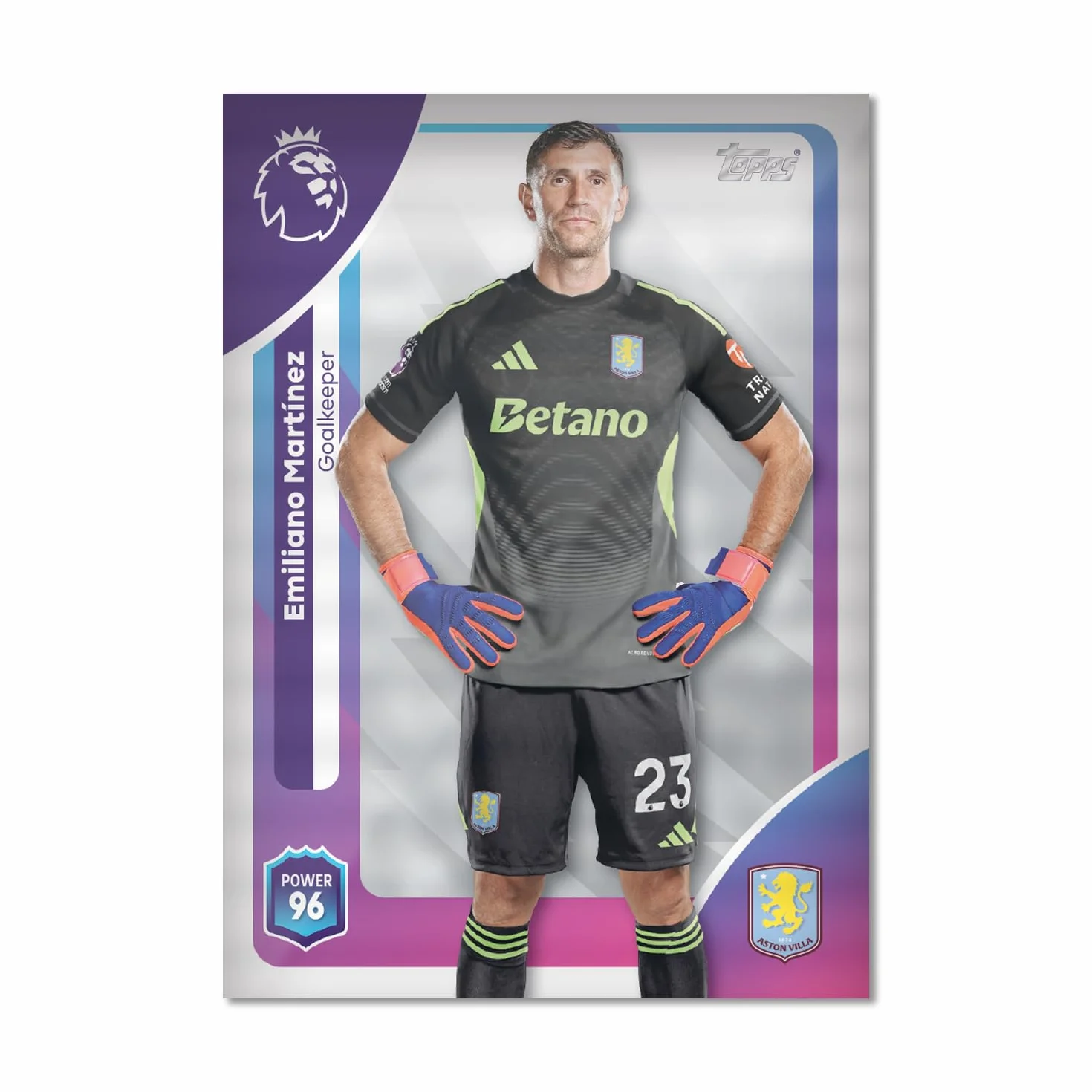 Topps Premier League 2026 - Debut Edition - Golden Boot Tin - zawiera 57 kart, w tym 7 ekskluzywnych kart Golden Boot LE