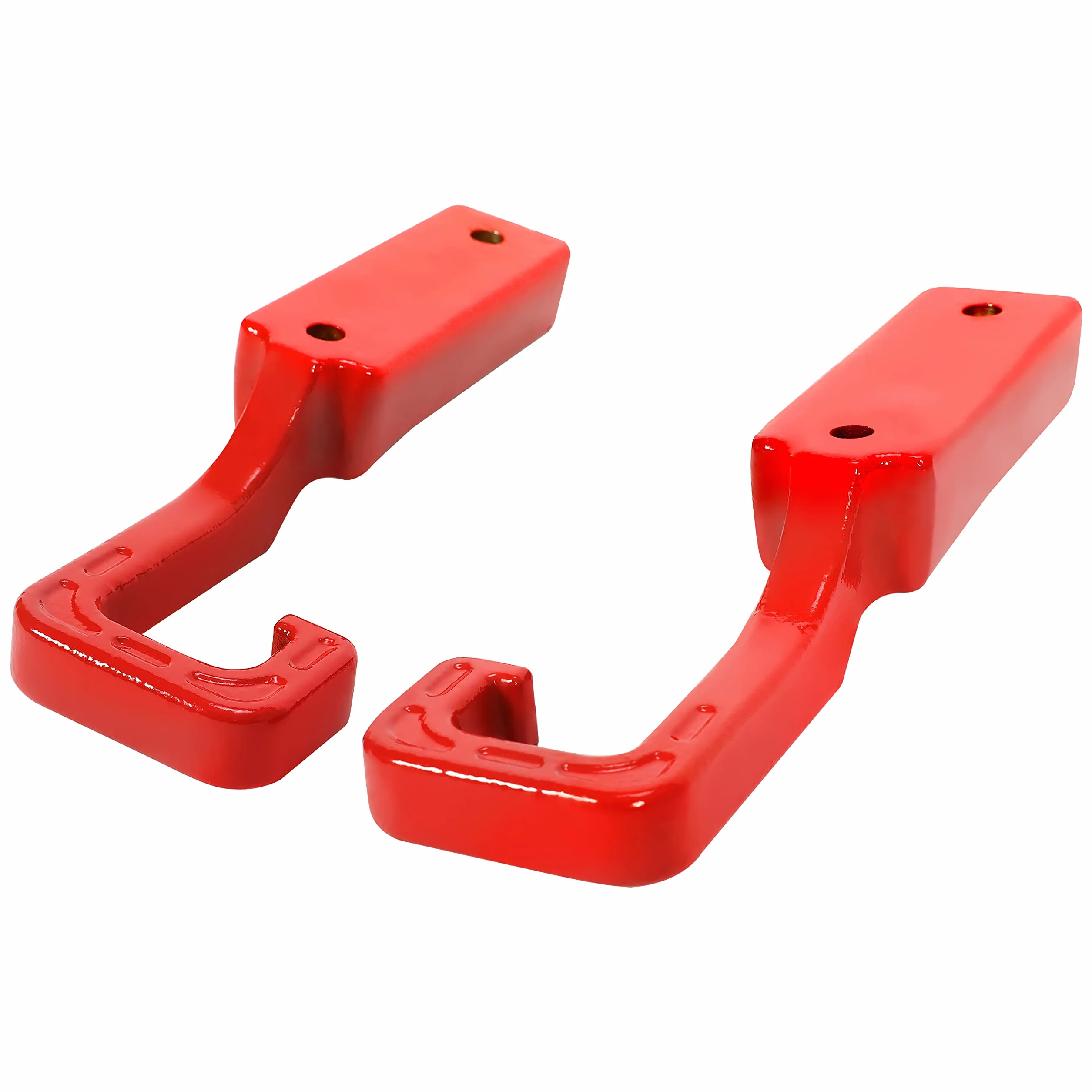 KUAFU Hak holowniczy kompatybilny z 2015-2022 Jeep Grand Cherokee przednia czerwona stal
