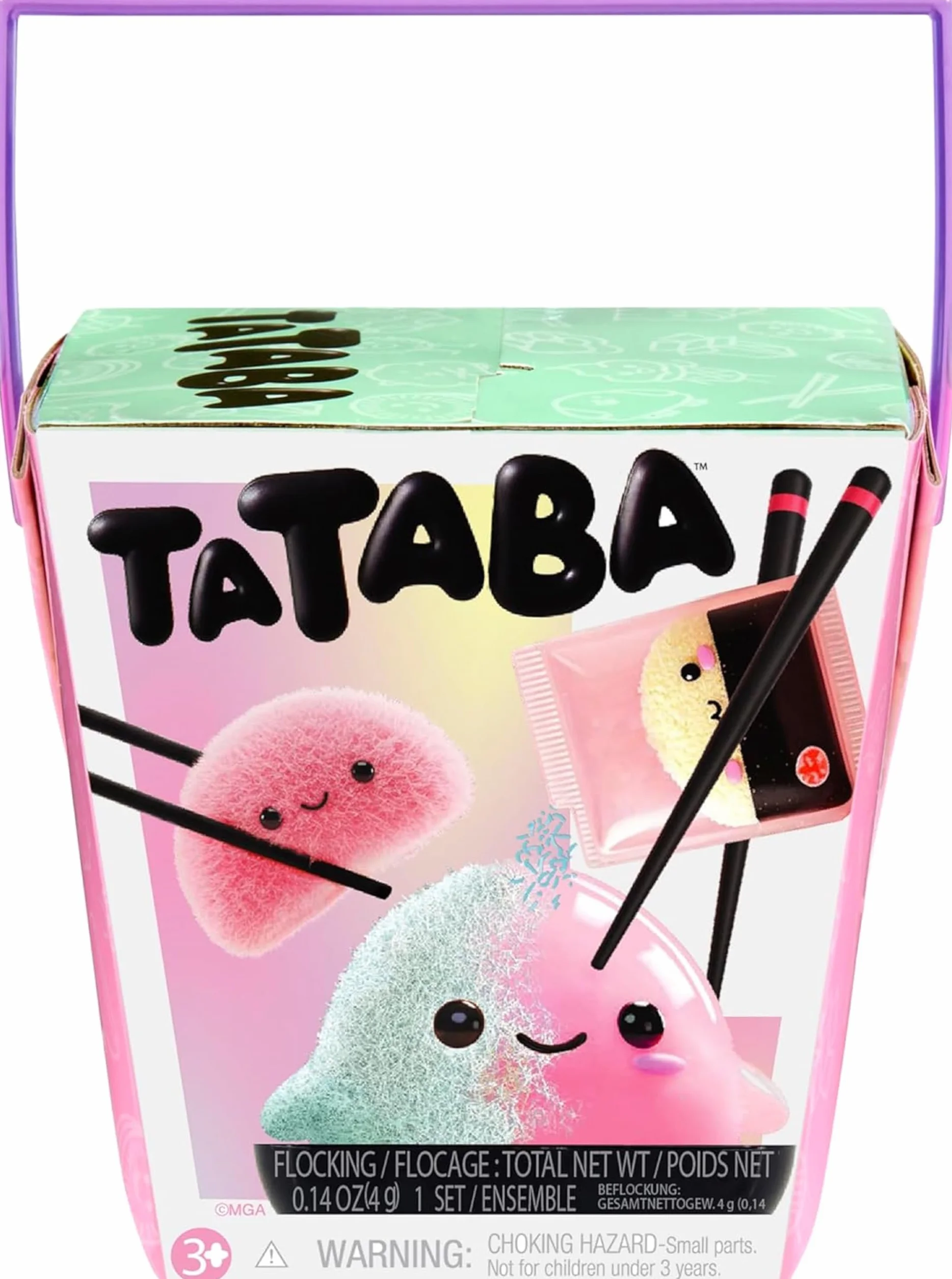 Tataba Squishy Collectable Toys – Zestaw DIY w Opakowaniu Niespodziance z Proszkiem do Dekoracji, Pudełkami na Wynos i Akcesoriami, 18 Różnych Figurek, dla Dzieci od 3 Roku Życia