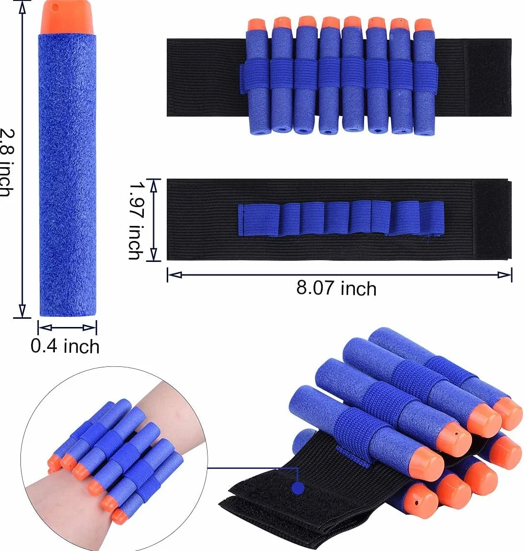 EXTSUD Zestaw 2 kamizelek taktycznych dla dzieci, kurtka taktyczna, zestaw do pistoletów Nerf N-Strike Elite, Kids Tactical Vest für Nerf Zubehör Set