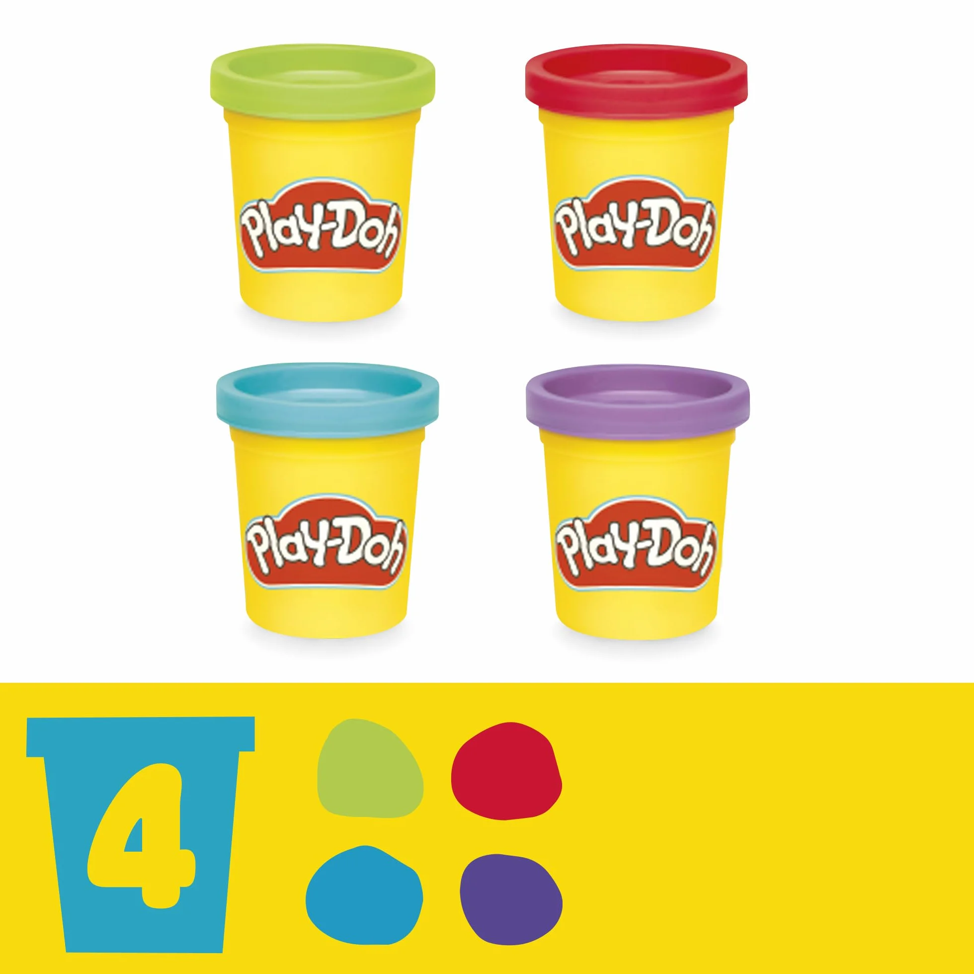 Play-Doh Zestaw startowy Play-Doh: składana, przenośna mata do zabawy
