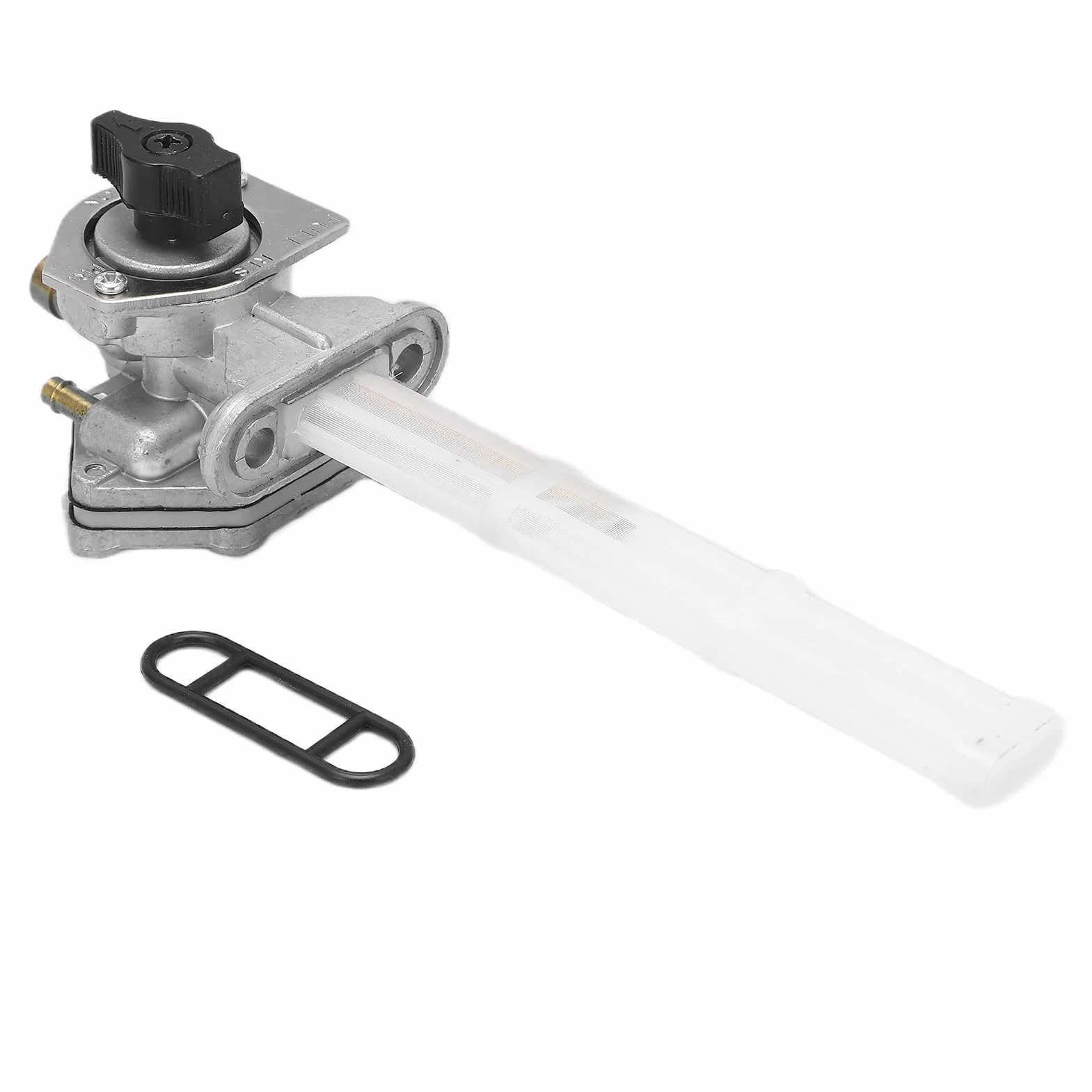 Zawór Paliwa Petcock 510231260 dla ZR1200 Vulcan 800 VN800E VN800A VN800B Zawór Paliwa ze Stopu Aluminium Petcock Odcinający Przełącznik Zbiornika z Gumowym Pierścieniem