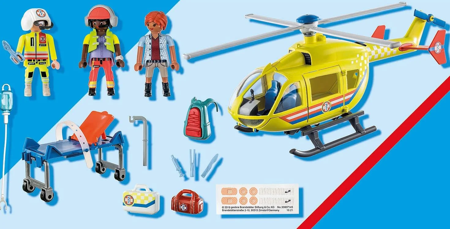 PLAYMOBIL City Life 71203 Helikopter ratunkowy, od 4 lat