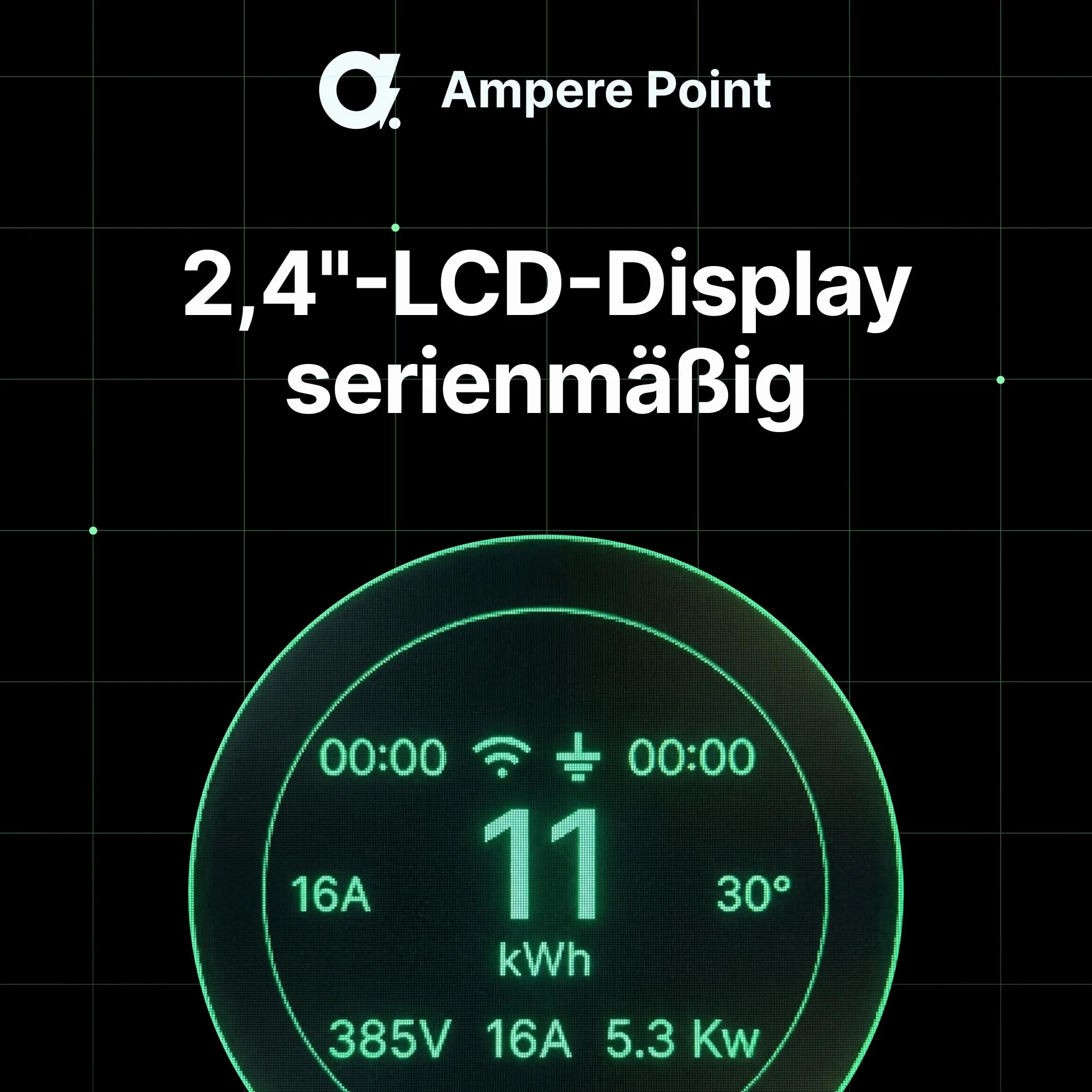 Przenośna Stacja Ładowania Samochodu Hybrydy Typ 2 Ampere Point 32A Q 22Kw