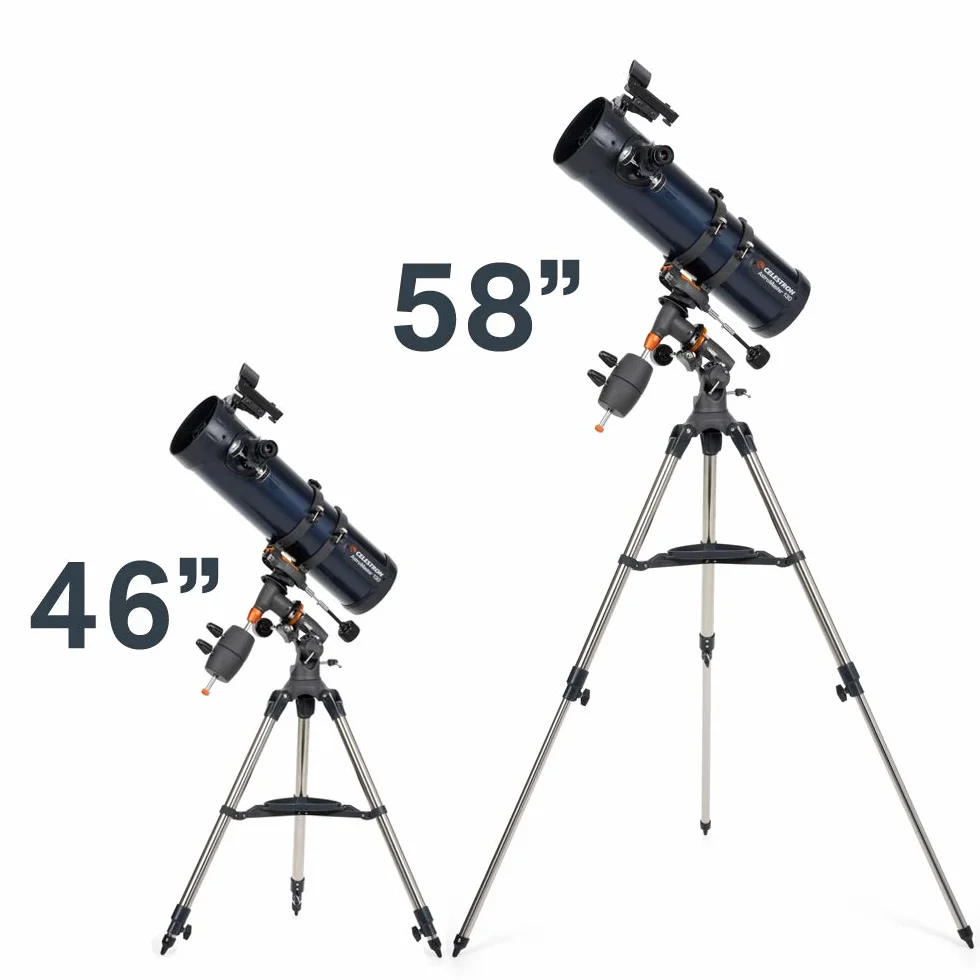 Celestron 31045 AstroMaster 130EQ Newtonian Reflector Telescope, Dark Blue - Newtonowski teleskop zwierciadlany Celestron 31045 AstroMaster 130EQ, ciemnoniebieski