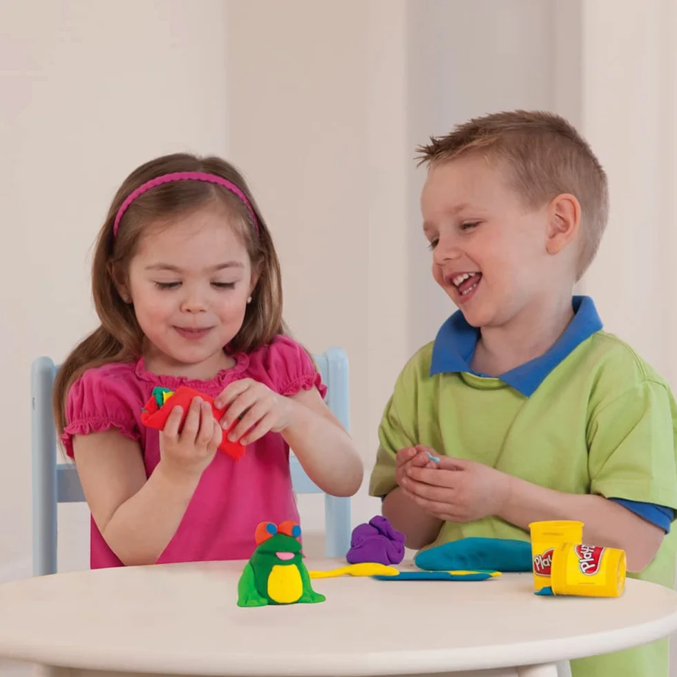 Play-Doh 29413F03 Ciastolina, Wielokolorowy, 10 Sztuk