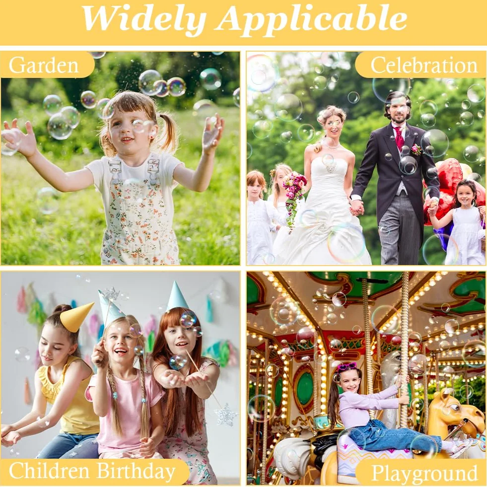 OSDUE 31PCS Bubble DmdanieZestaw Mydła Bąbelkowe Dla Dzieci, Kreatywny Bubble Kit, Odpowiedni Do Zajęć Na Świeżym Powietrzu, Przyjęcia Urodzinowe, Gry Dziecięce