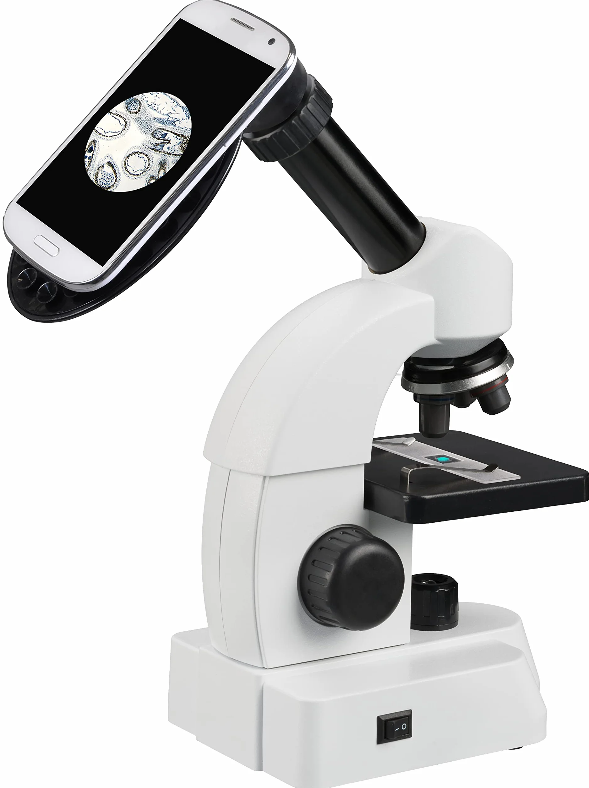 Bresser Mikroskop Junior z powiekszeniem 40× do 640 razy