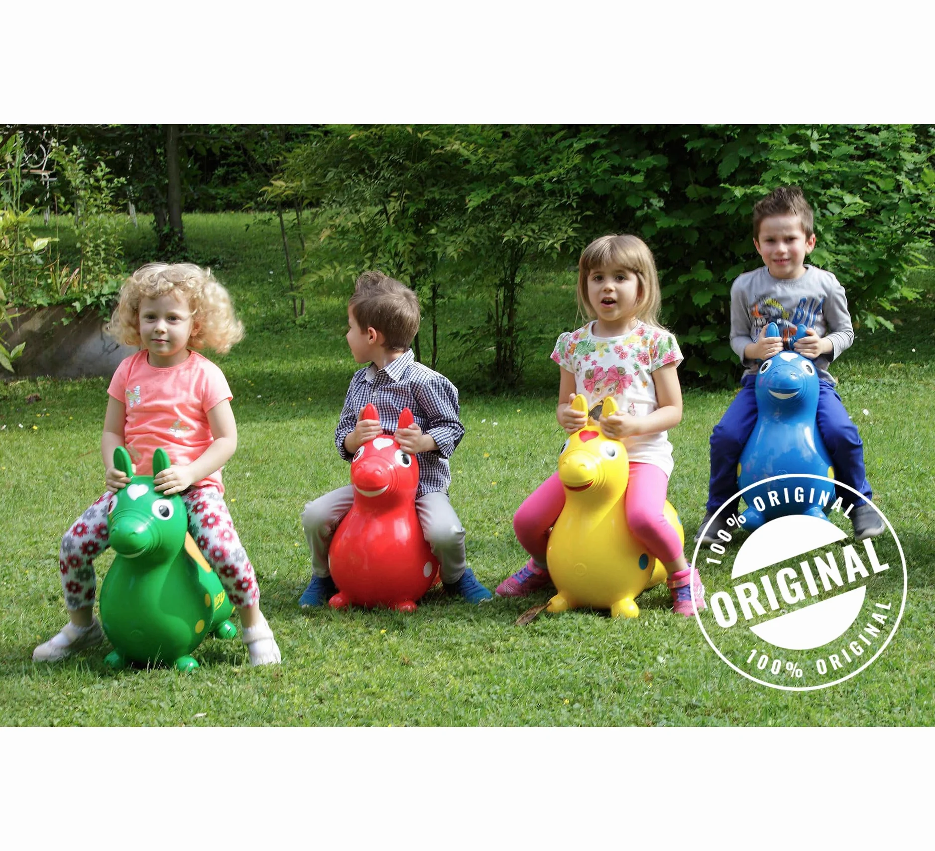 GYMNIC - Rody Jumping Horse Green