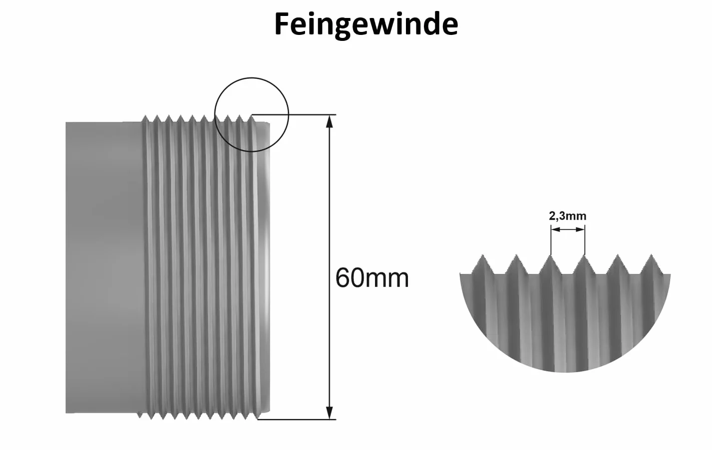 WAFA Adapter korka zbiornika na wodę, pasuje do Knaus, Weinsberg, naturalny, plastikowy, do furgonetki, ciężarówki