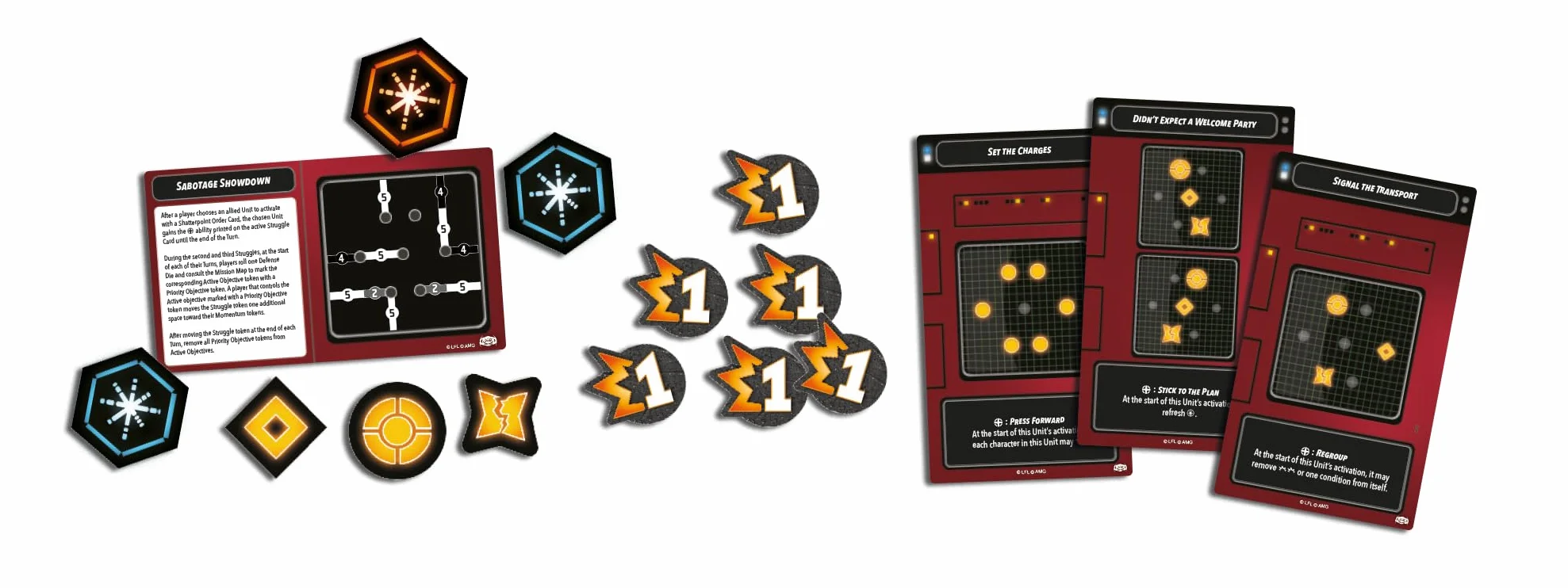 Atomic Mass Games | Star Wars Shatterpoint Sabotage Showdown Mission Pack | Mission Expansion For Star Wars Shatterpoint Miniatures Game | 2 Players | 90 Minutes