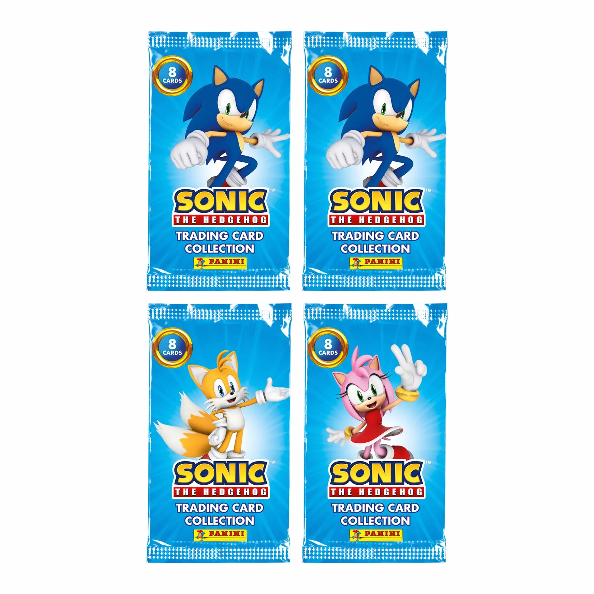 Panini Sonic The Hedgehog Classic Cards Blister 3 kieszenie, 005010KBF3