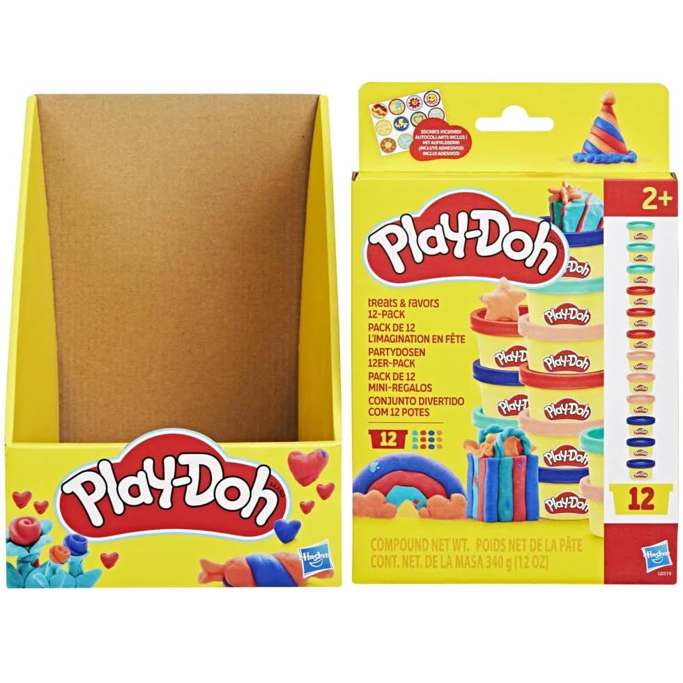 Dwunastopak Imprezowe prezenty z ciastoliną Play-Doh