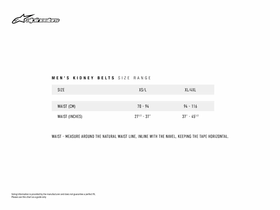 Alpinestars Unisex sekwencja dla dorosłych pasek nerkowy czarny Xl-4X (Multi, one_size)