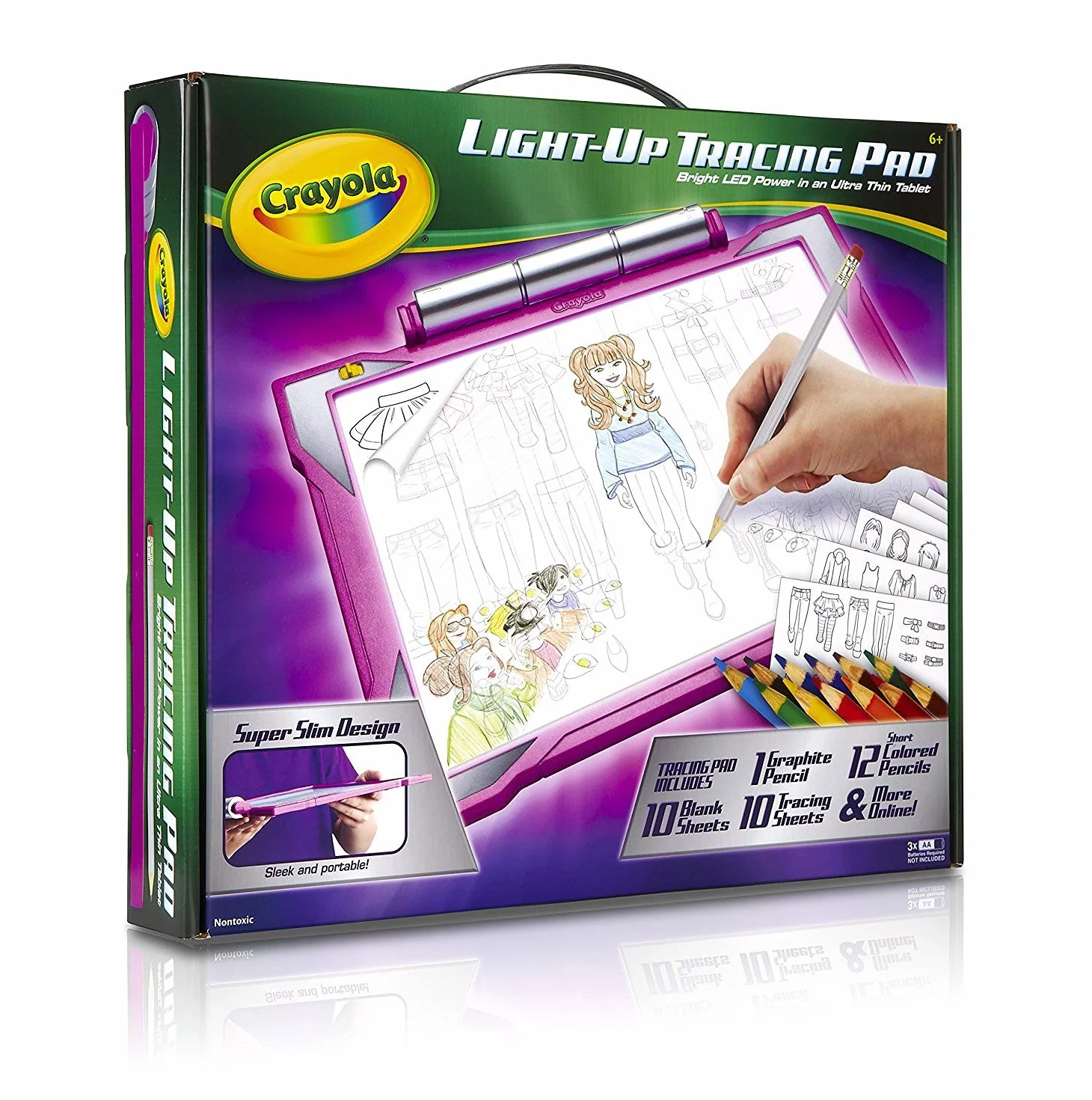 Crayola – Tablica świetlna, prezent i zabawka dla dzieci, w wieku 6, 7, 8, 9
