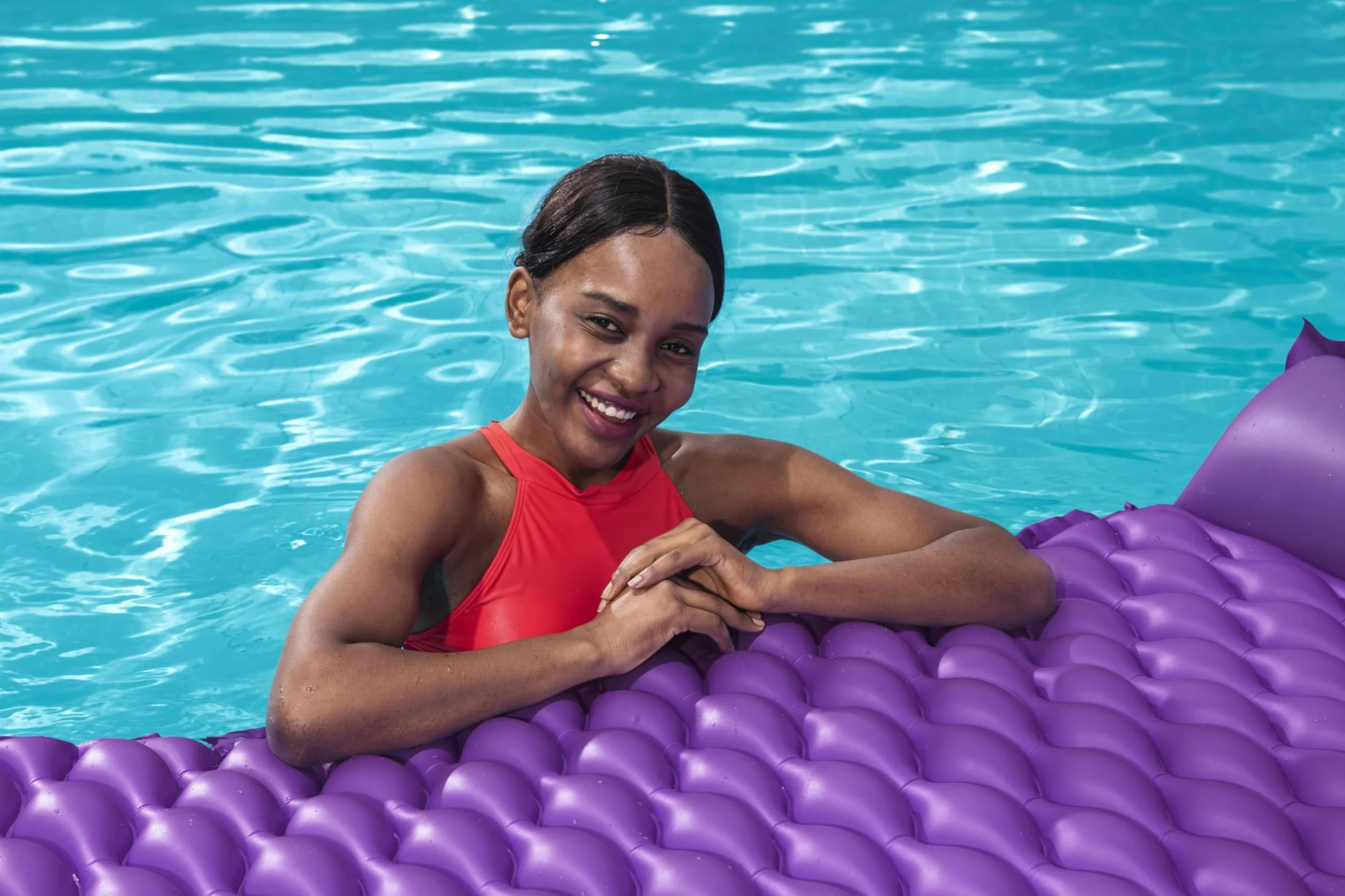 Bestway 1044020Xxx21 7' X 34"/2.13M X 86Cm Float'N Roll Air Mat