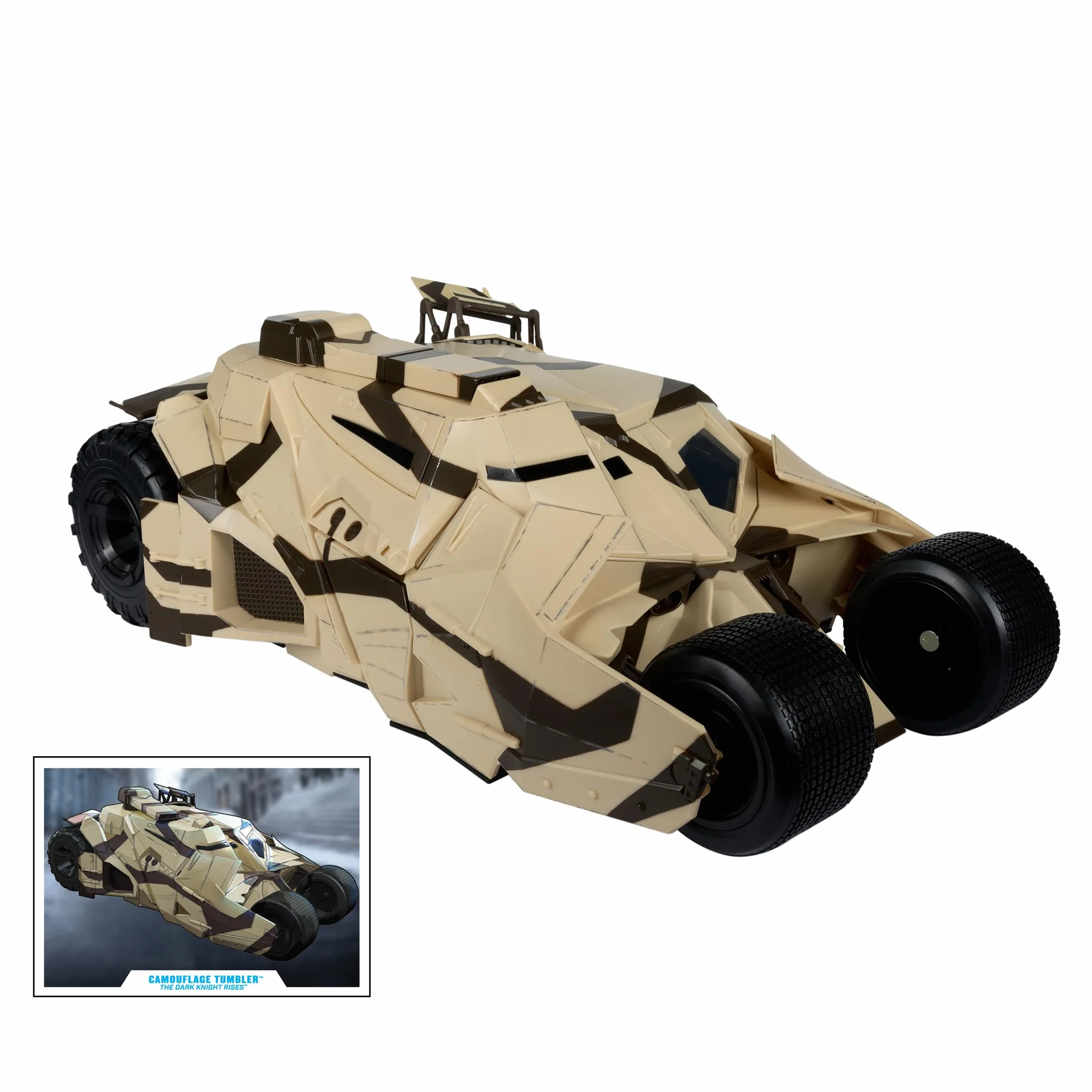McFarlane Toys Kubek kamuflażowy DC Multiverse (The Dark Knight Rises) Gold Label Vehicle