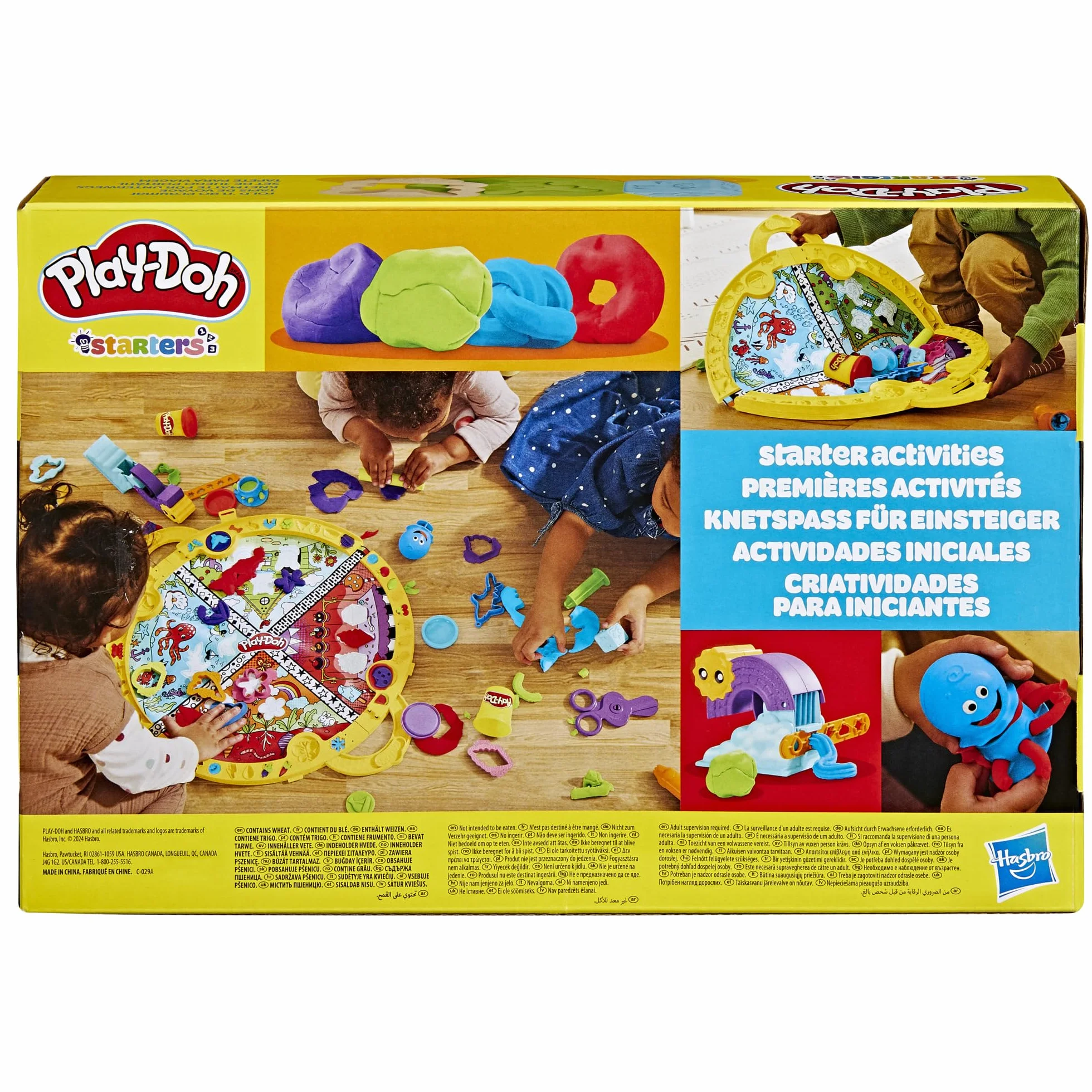 Play-Doh Zestaw startowy Play-Doh: składana, przenośna mata do zabawy