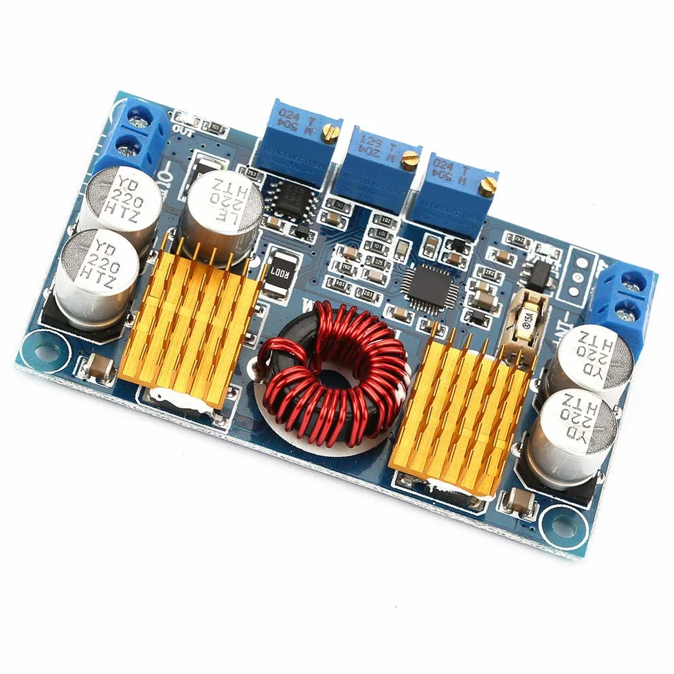 Yctze LTC3780 DC 5-32V do 1V-30V 10A Automatyczny moduł Regulatora Step Up Down do Zasilania i ładowania