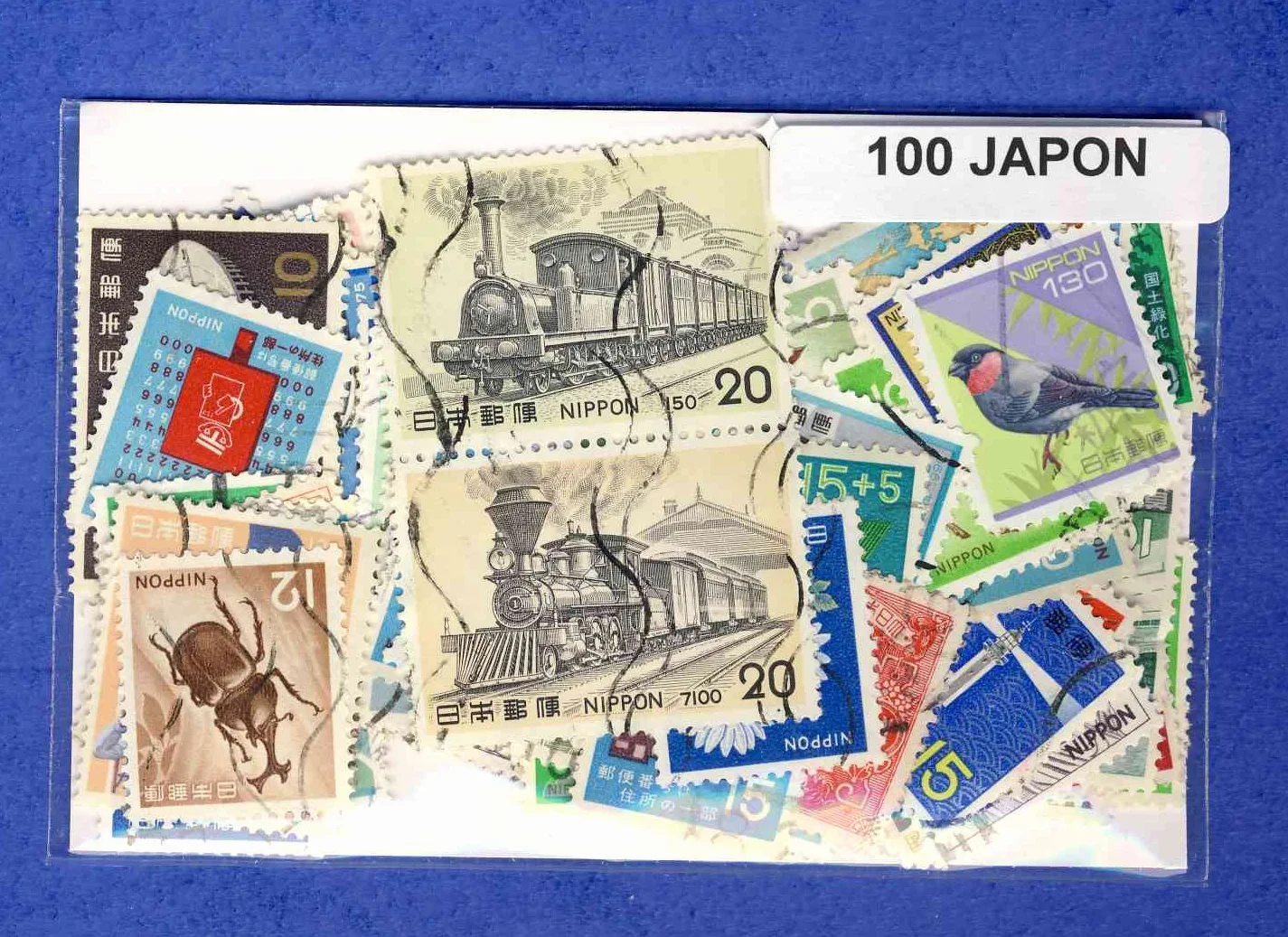 Japonia 100 ró?ne Znaczki (Znaczki dla kolekcjonerów)