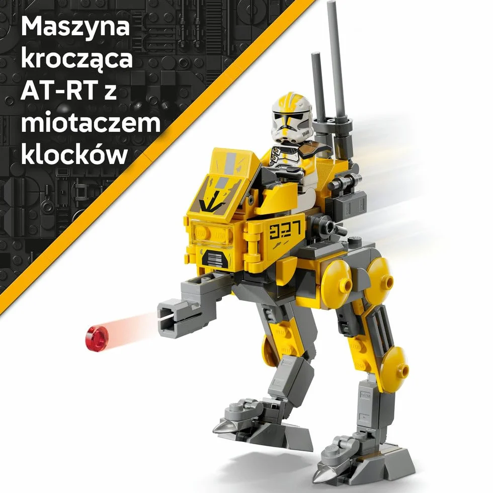LEGO Star Wars zestaw bitewny — żołnierze-klony z 327. korpusu galaktycznego, zabawka konstrukcyjna dla dziecka, pomysł na prezent dla chłopców, dziewczynek i fanów Gwiezdnych Wojen od 7 lat 75431
