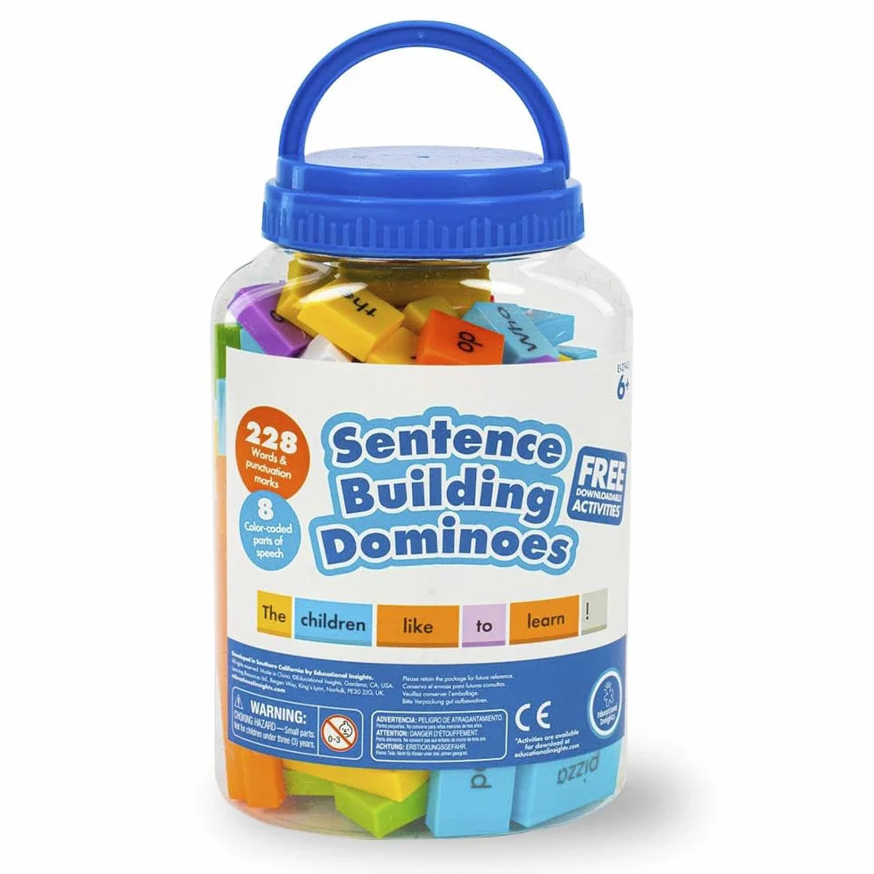 Learning Resources Zdanie Budynek Dominoes 144-Kawalek Zestaw