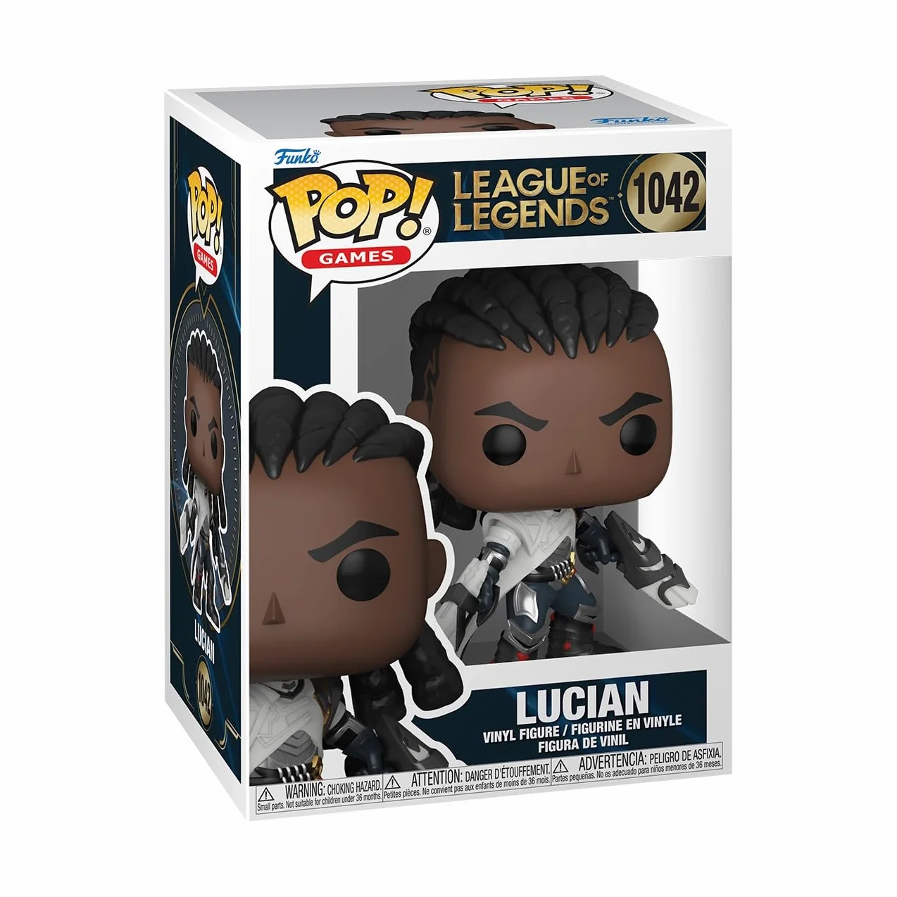 Funko POP! Gry: LOL - Lucian - League Of Legends - Figurka winylowa do kolekcjonowania - pomysł na prezent - Oficjalny towar - Zabawki dla dzieci i dorosłych - Gry wideo Fani