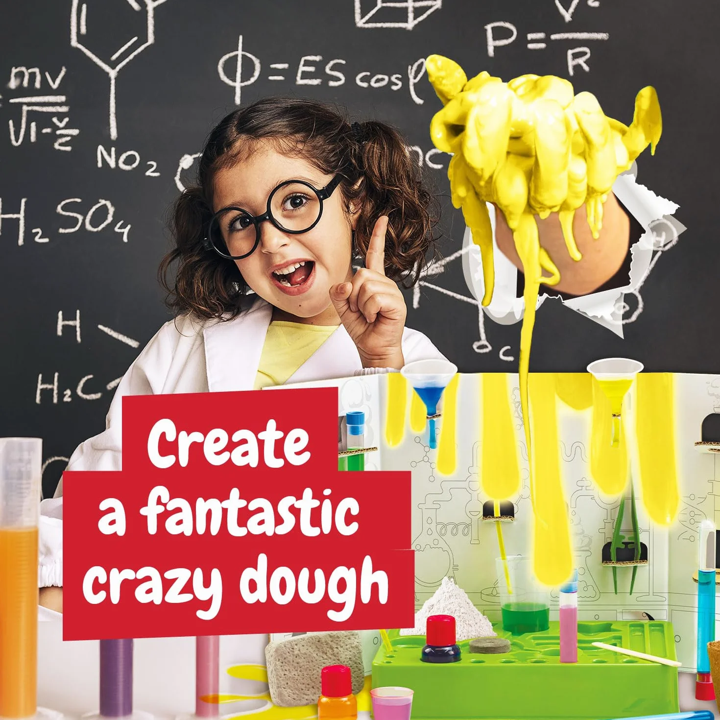 Science4you - Zestawy edukacyjne naukowe i gra chemiczna, spersonalizuj swoje laboratorium, eksperymenty naukowe dla dzieci, prezent dla chłopców i dziewcząt, 6 lat