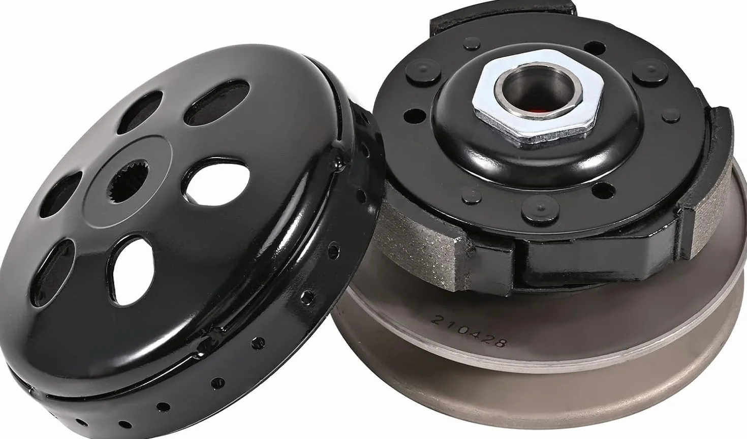 Trkimal Wysokiej jakości zestaw sprzęgła wyścigowego do silnika GY6, skutera, motoroweru, ATV, Gokarta (GY6 125/150)