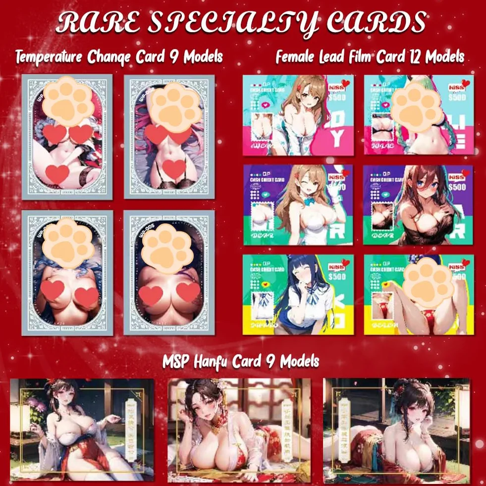 MEIKAl Series - Charming 2 Series, 1 pudełko, karta Waifu Goddess Card klasyczna seria produktów - karta kolekcjonerska (seria Charming 2)
