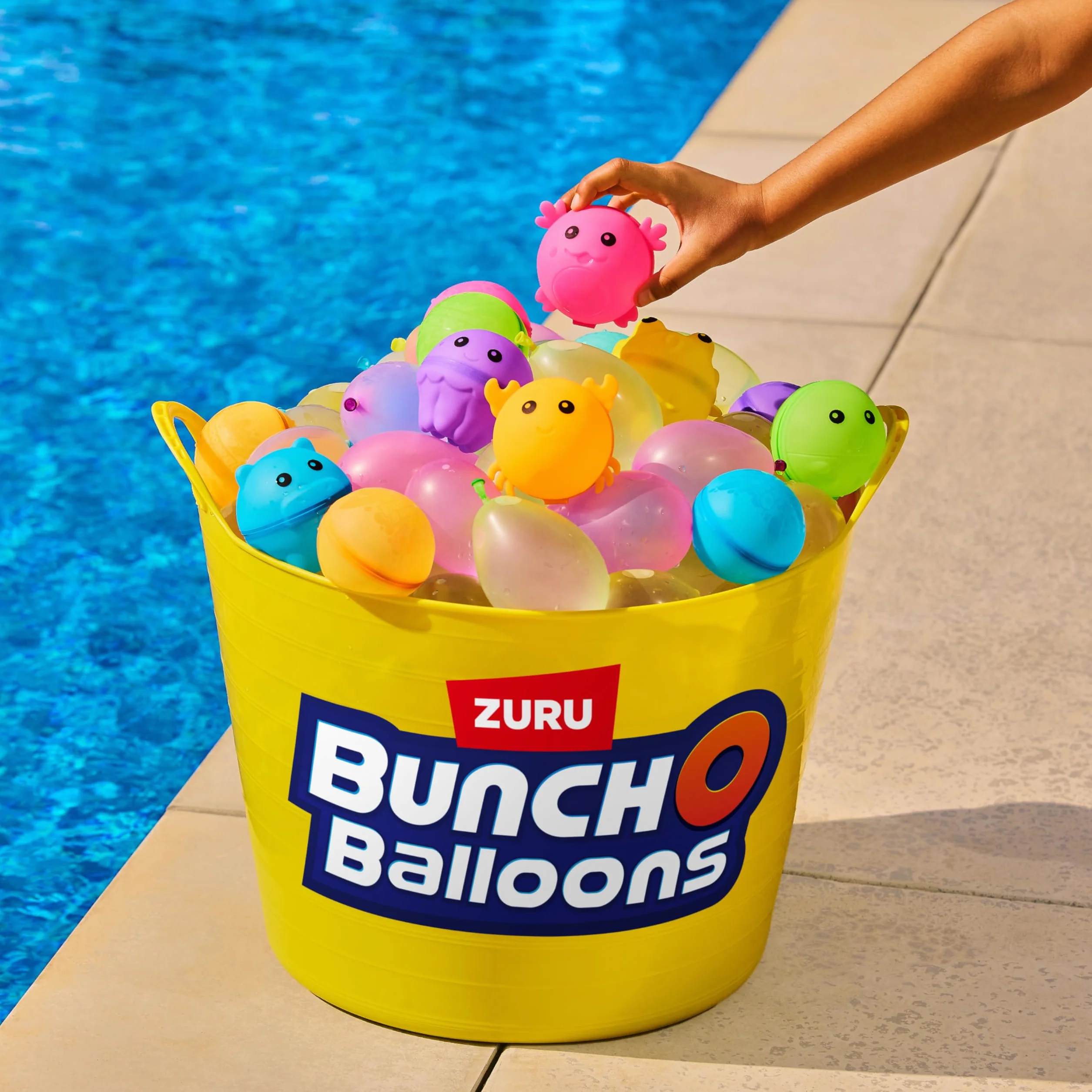BUNCH O BALLOONS Tropical Party Bunch O Zestaw 8) Ponad 250 szybkonapełniających balonów wodnych, kolor 56481-S001-ES