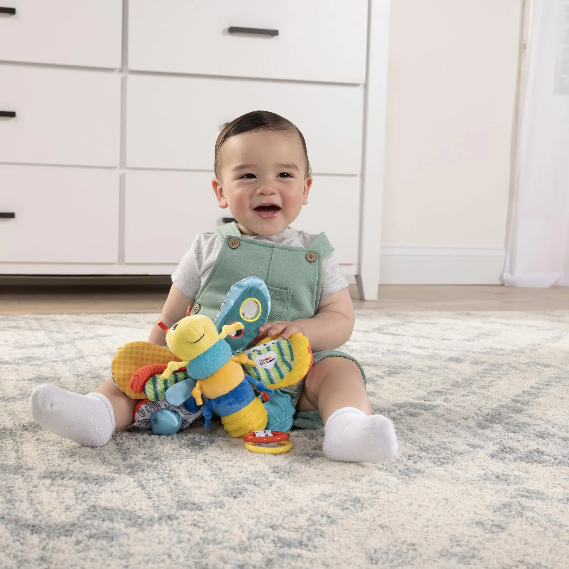 Lamaze L27024A Zabawka Sensoryczna, Wielokolorowy, 0-6 mies.