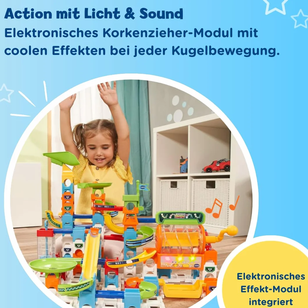 Vtech Rush Super Action L100 E 80-519404 Tor Kulkowy, Wielokolorowy