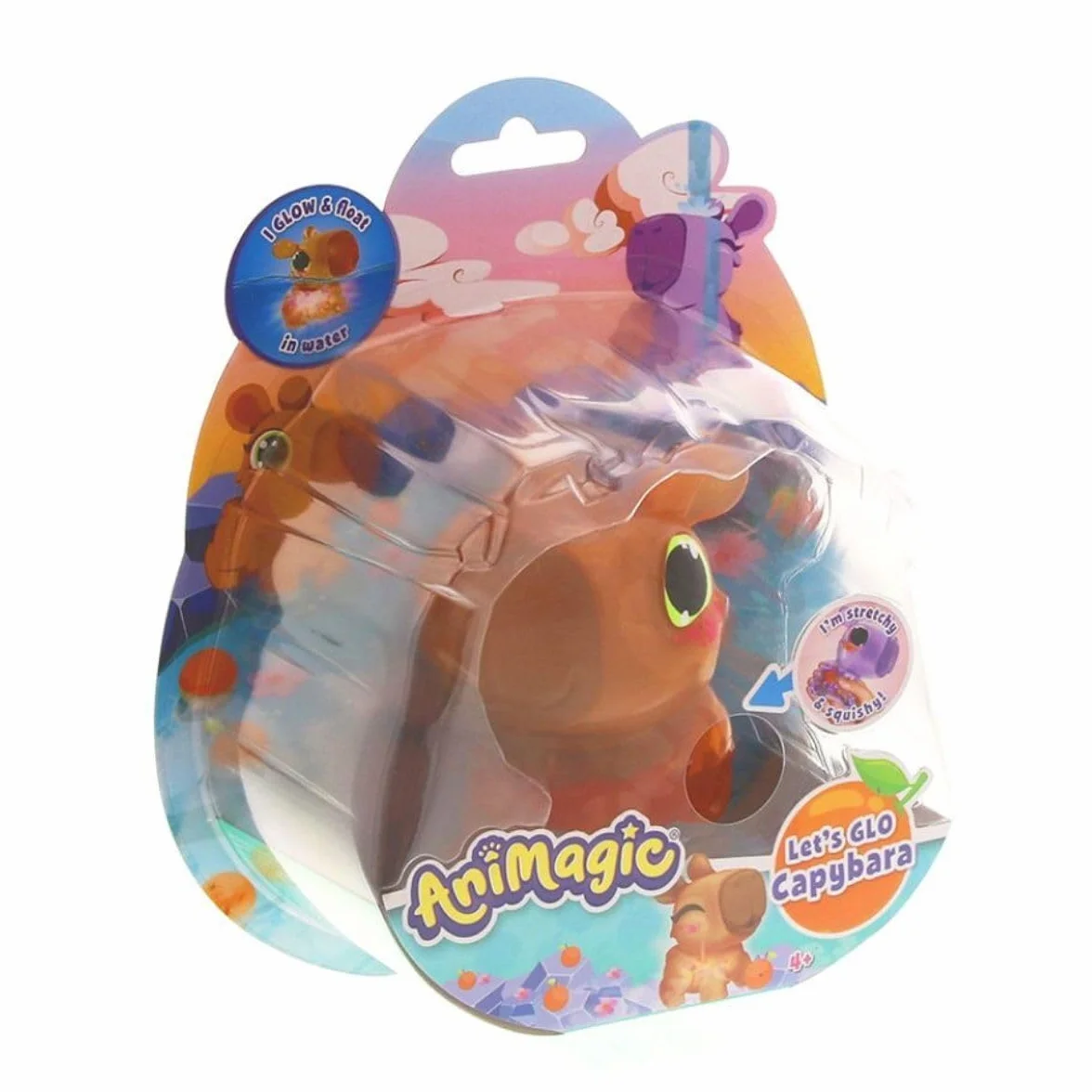 Animagic Let's Glo Capybara Brown