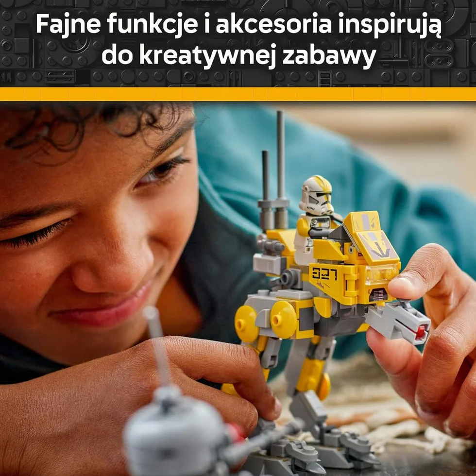 LEGO Star Wars zestaw bitewny — żołnierze-klony z 327. korpusu galaktycznego, zabawka konstrukcyjna dla dziecka, pomysł na prezent dla chłopców, dziewczynek i fanów Gwiezdnych Wojen od 7 lat 75431
