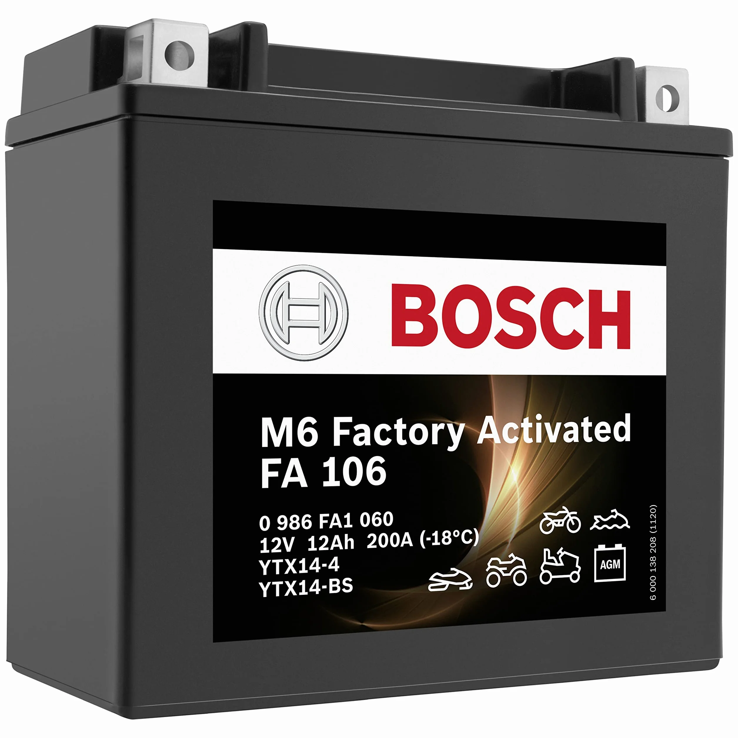 Akumulator BOSCH 12V 12Ah 200A