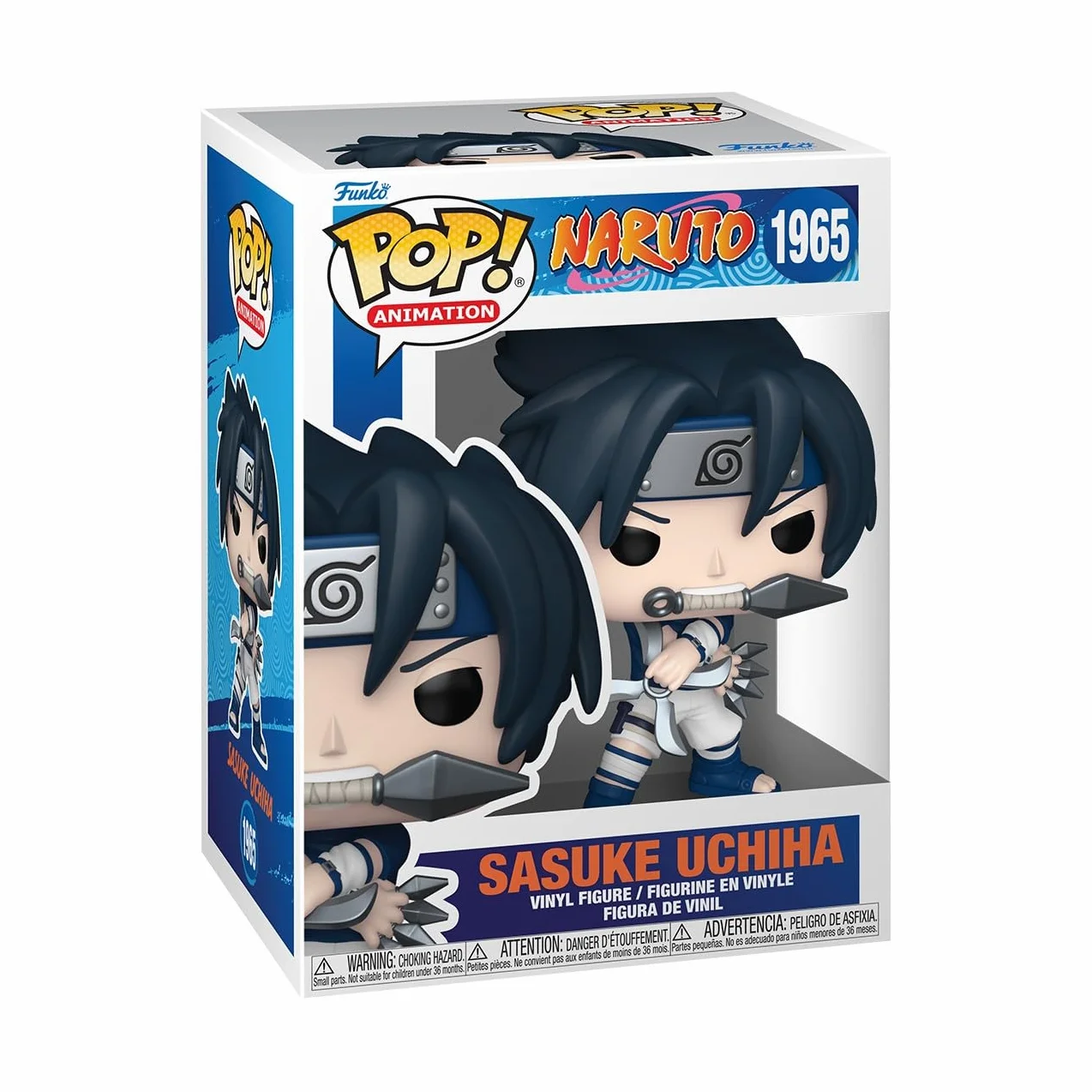 Funko Pop! Animacja: Naruto Classic - Sasuke Uchiha - kolekcjonerska figurka winylowa - pomysł na prezent - oficjalny towar - zabawki dla dzieci i dorosłych - fanów anime - modelka dla kolekcjonerów i