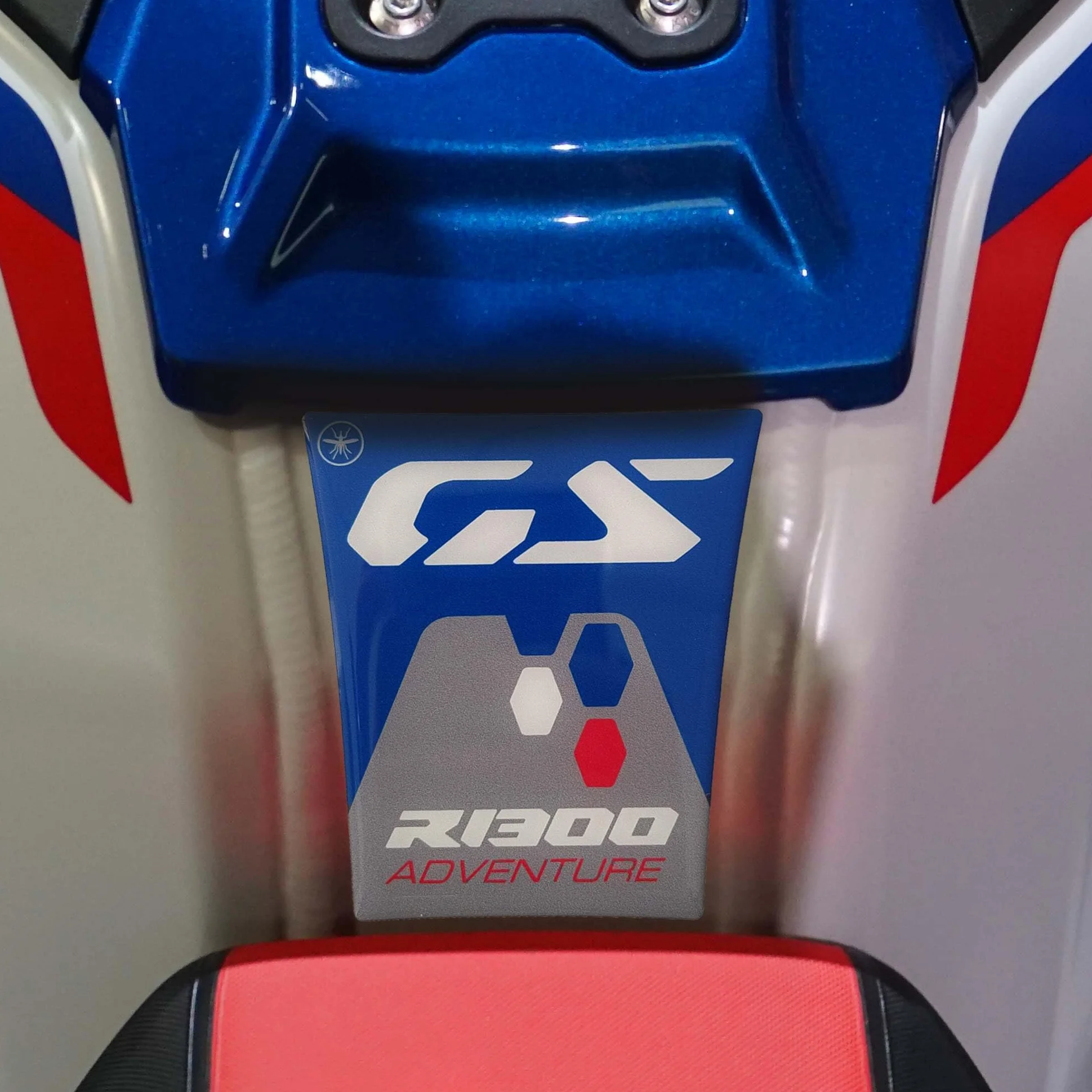 labelbike - Naklejka żywiczna na Zbiornik 3D, Ochrona i Dekoracja Zbiornika Motocykla, kompatybilna z BMW R 1300 GS Adventure - niebieska
