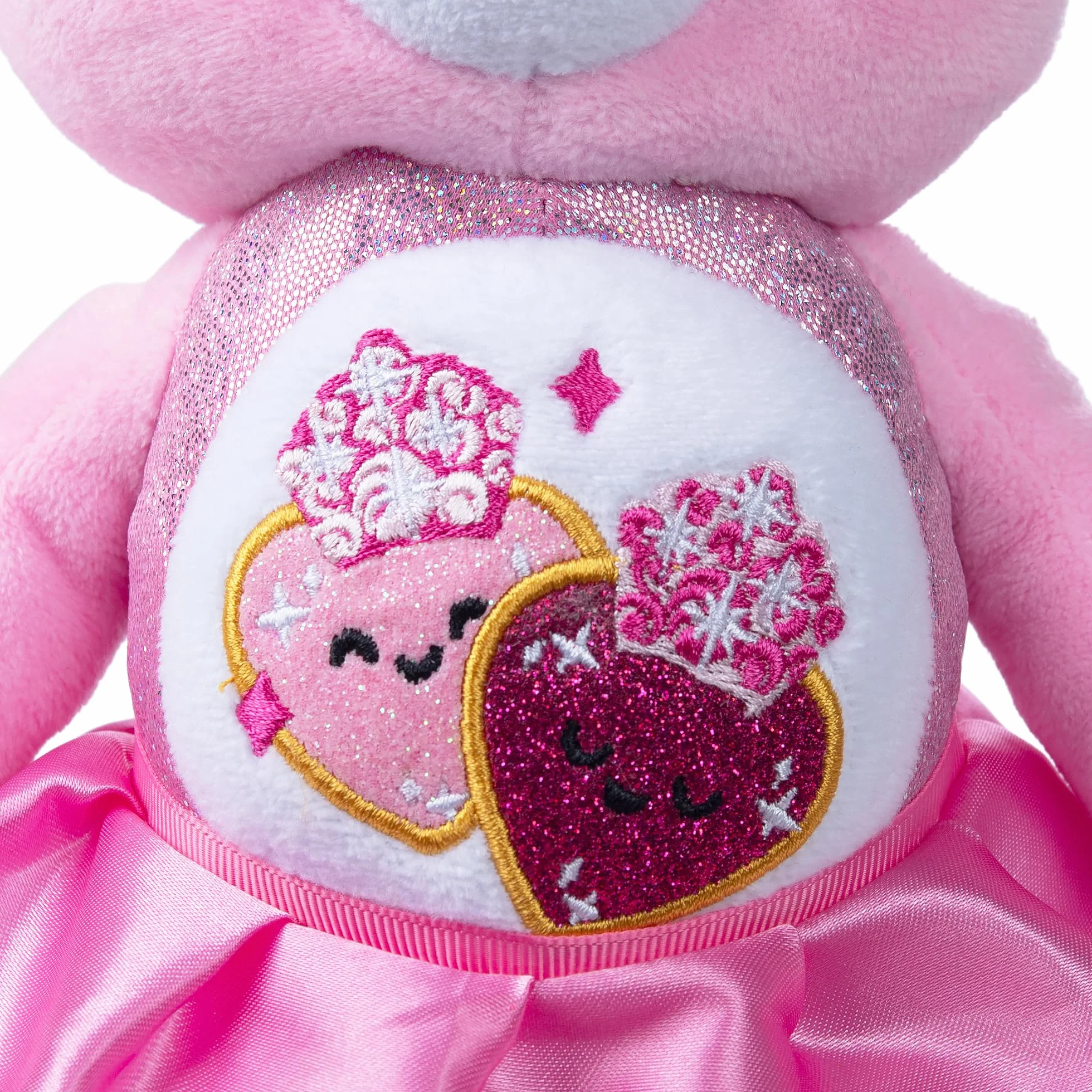 Basic Fun Care Bears Wicked Maskotka Pluszowa 22 cm – Love-a-lot Bear jako Glinda – Limitowana edycja teatralnego crossovera