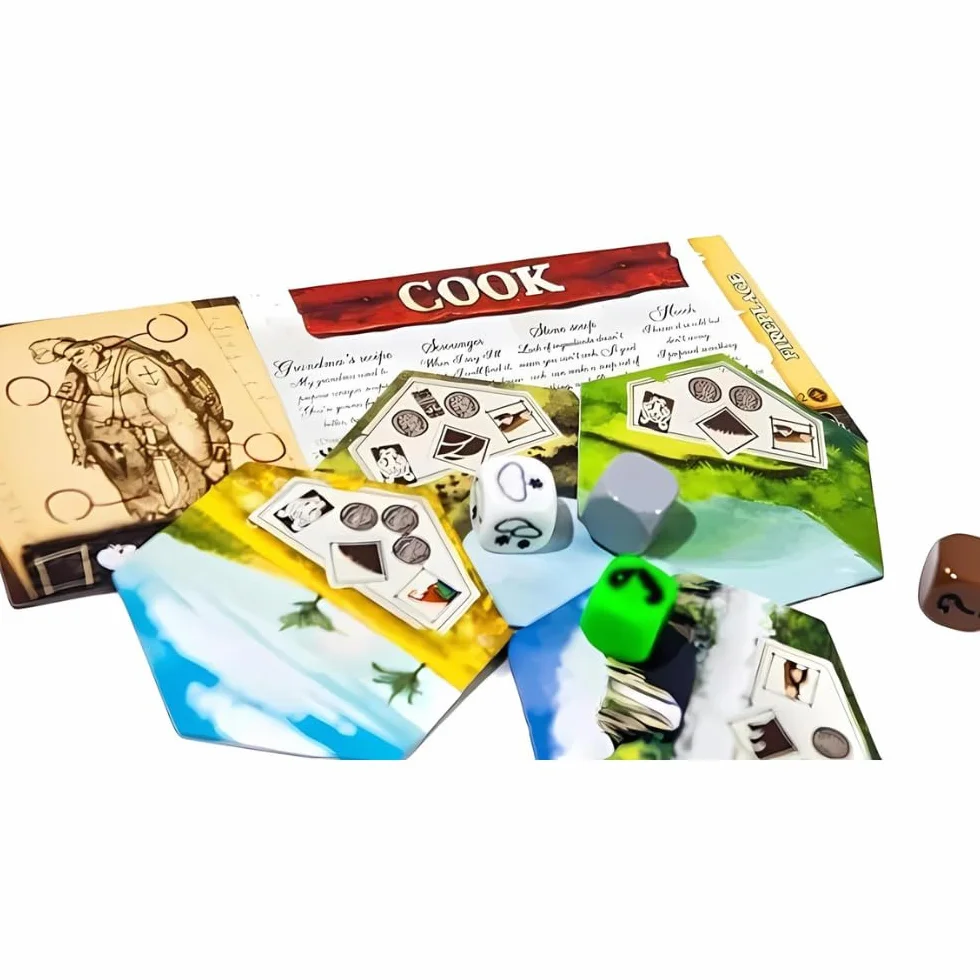 Portal Games, Robinson Crusoe: Adventures on The Cursed Island, Board Game, 1 to 4 Players, Ages 14+, 60 to 120 Minute Playing Time