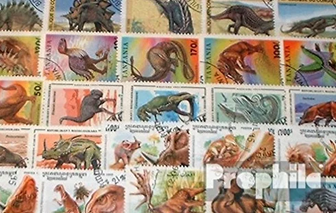 Motywy 50 ró?ne Prehistoric Zwierz?ta Znaczki (Znaczki dla kolekcjonerów) Plazy/gady/dinozaury